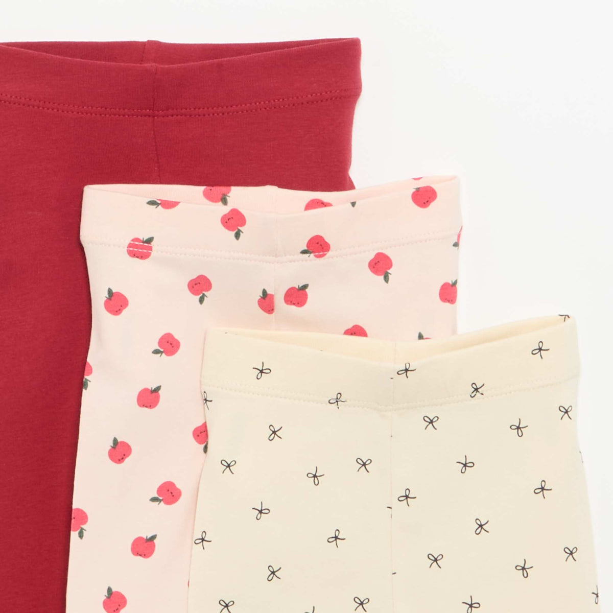 Lot de 3 leggings longs ROSE