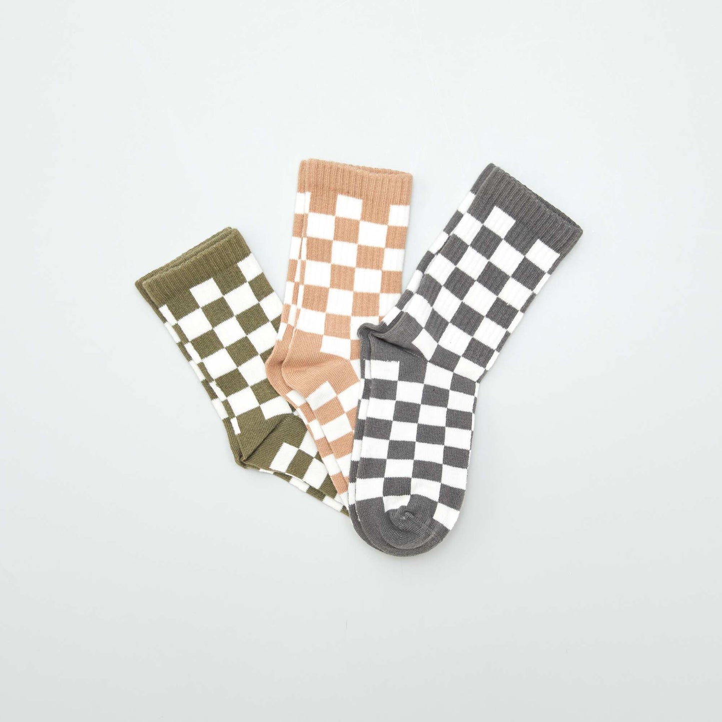 Chaussettes de type sport Beige