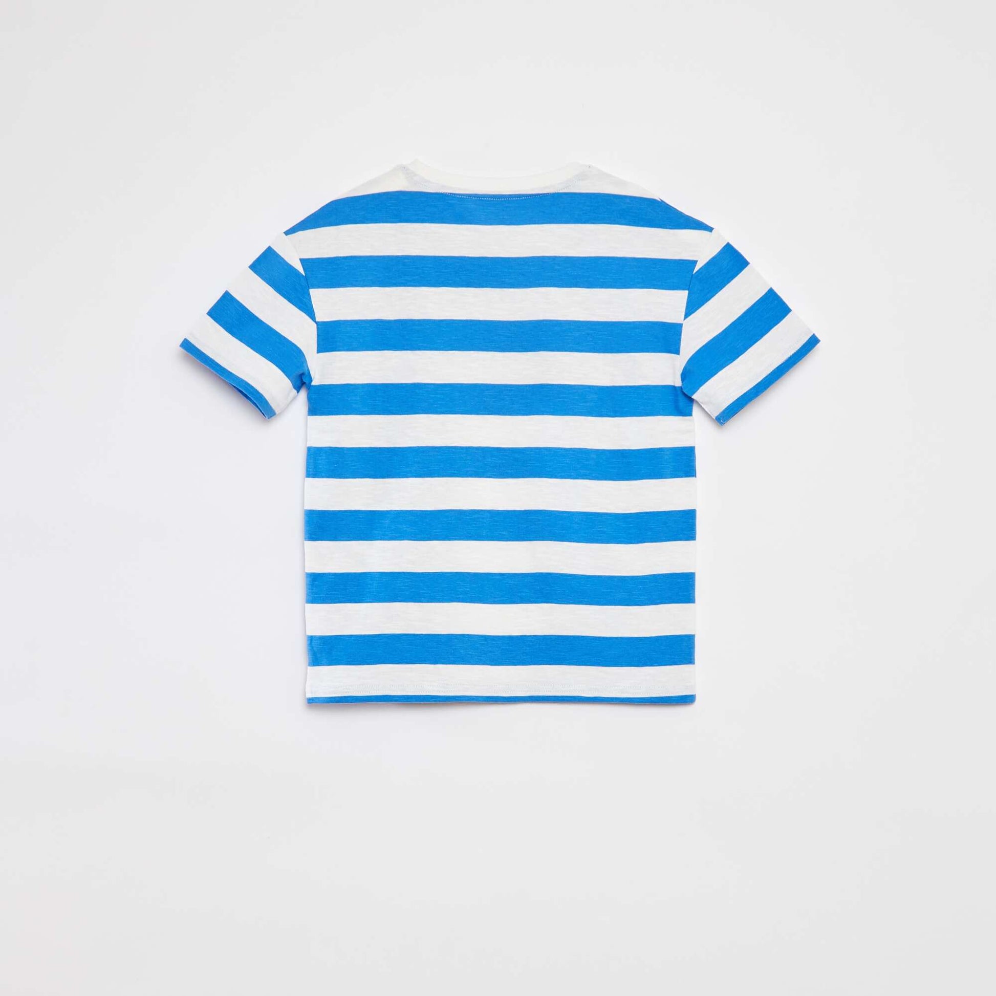 T-shirt à manches courtes avec imprimé BLANC