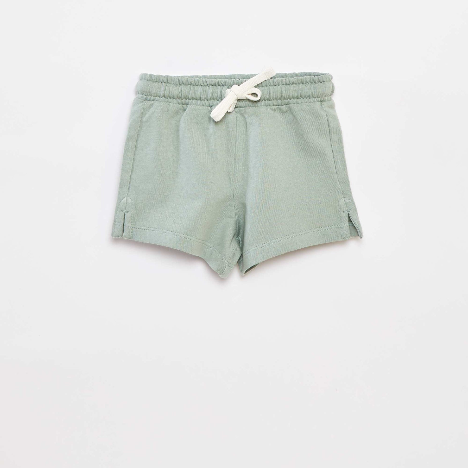 Ensemble t-shirt sans manches + short - 2 pièces BLANC