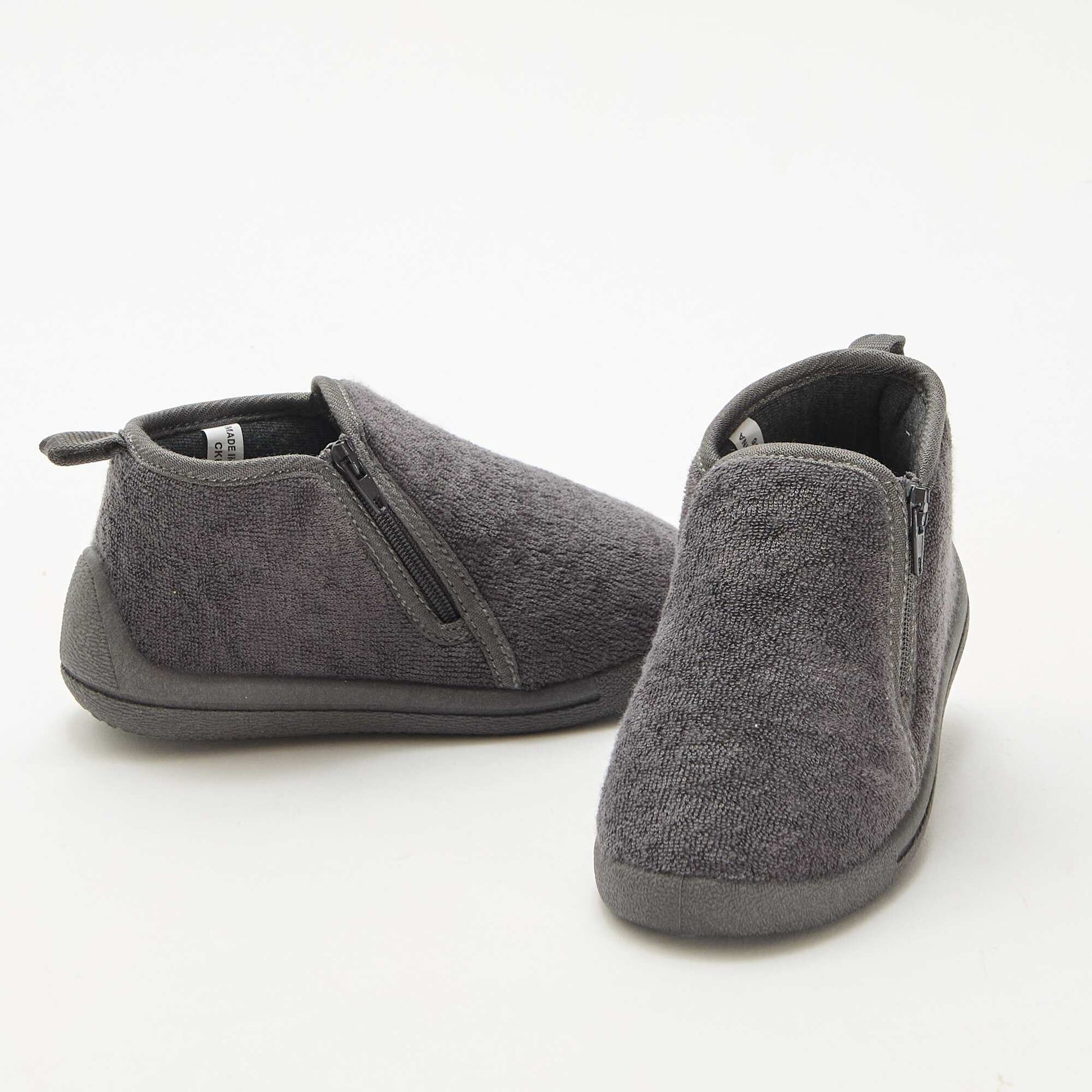 Chaussons boots GRIS
