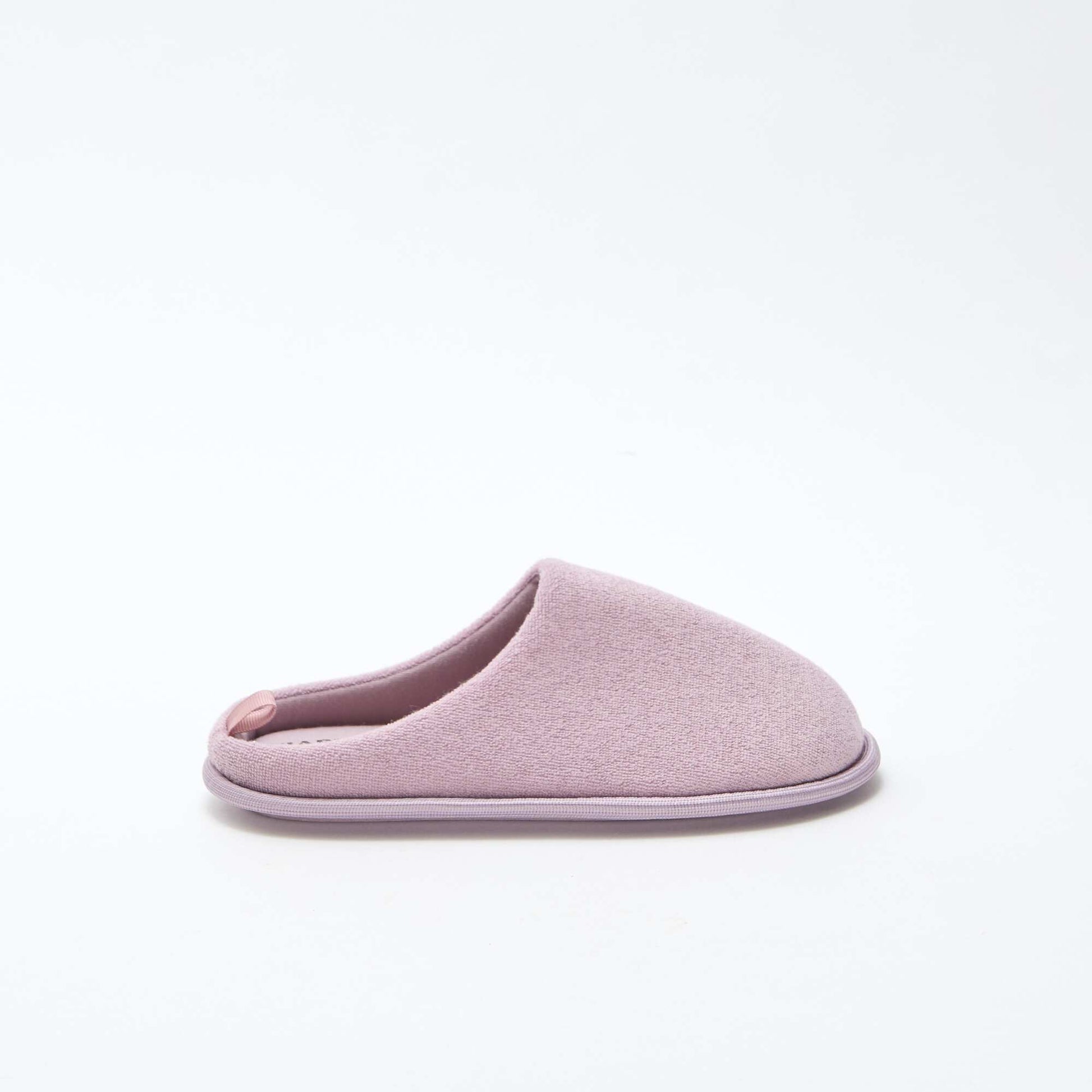 Chaussons mules unis VIOLET