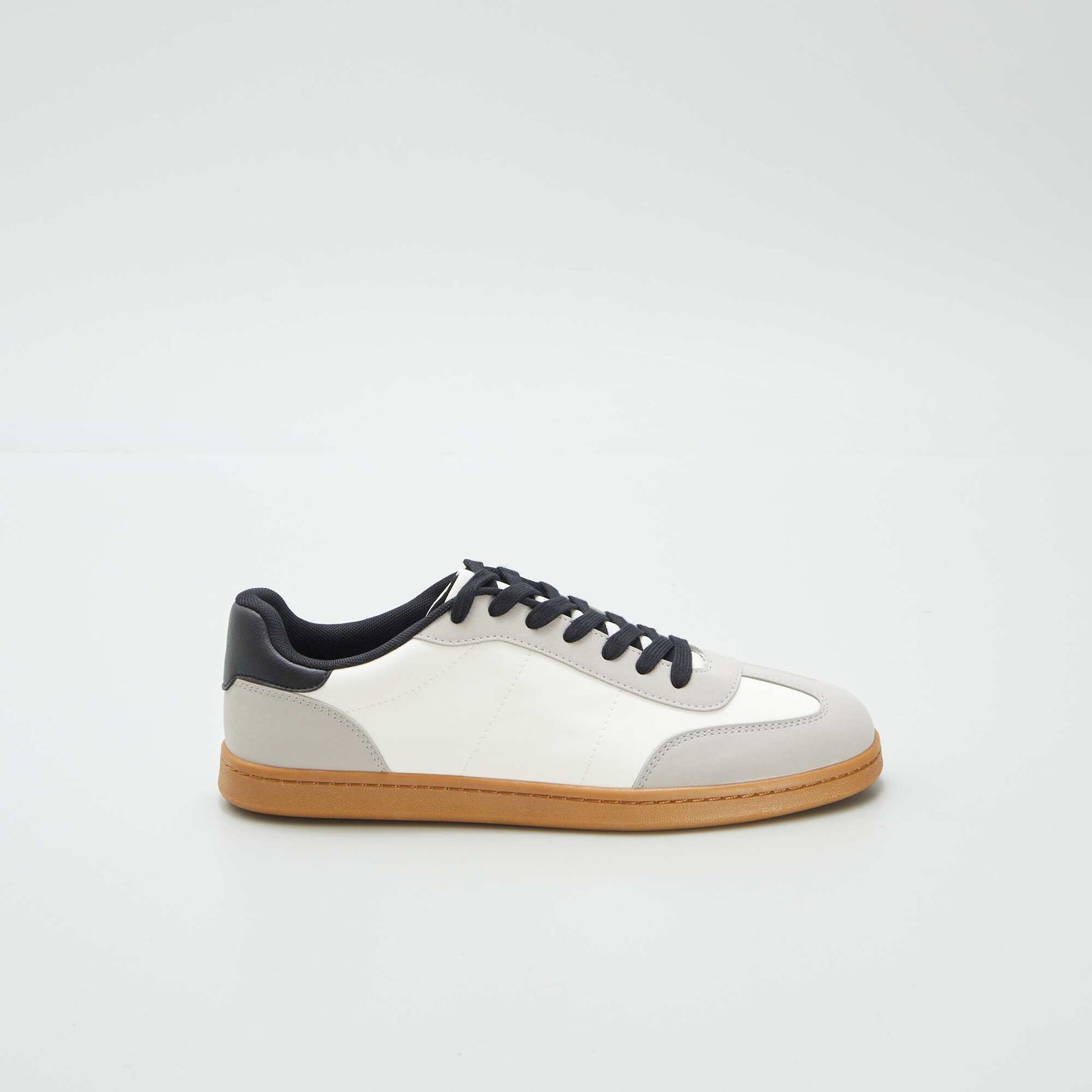 Baskets basses tricolore BLANC