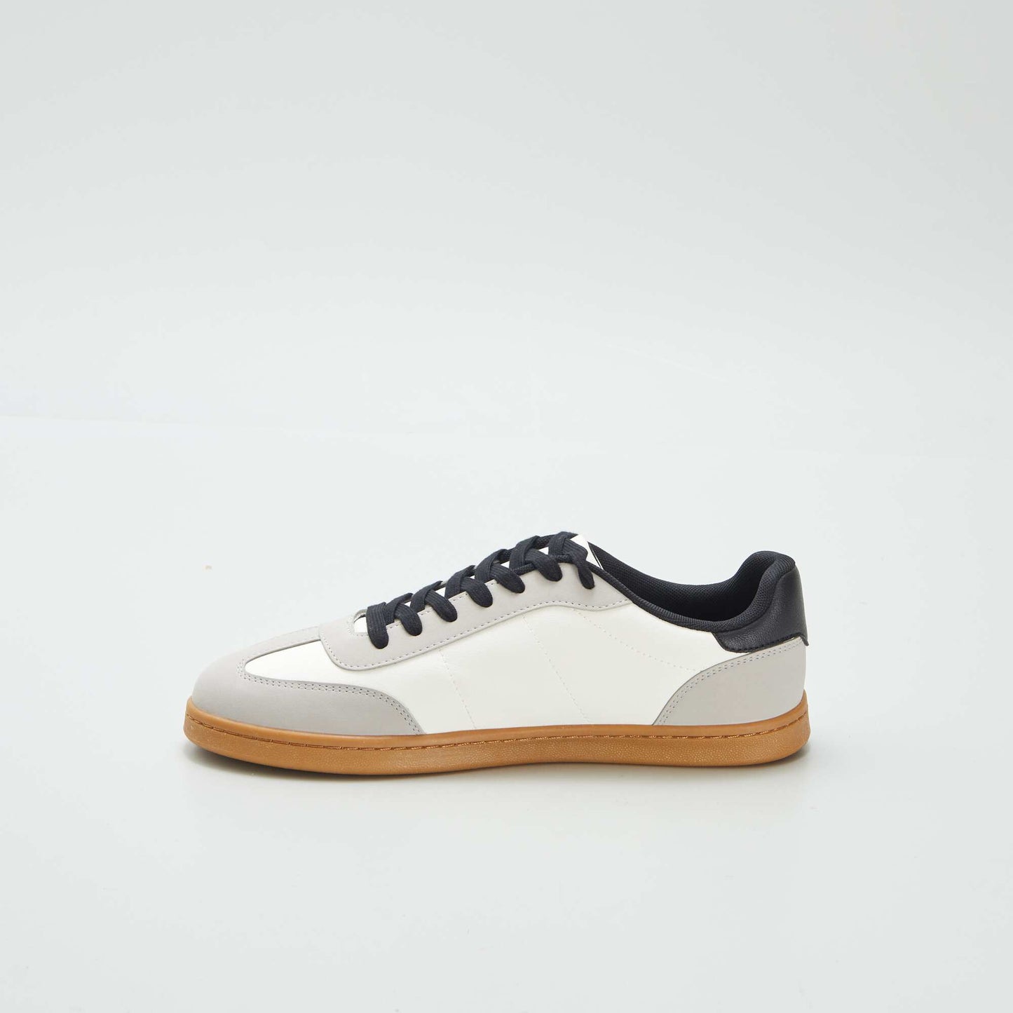 Baskets basses tricolore BLANC