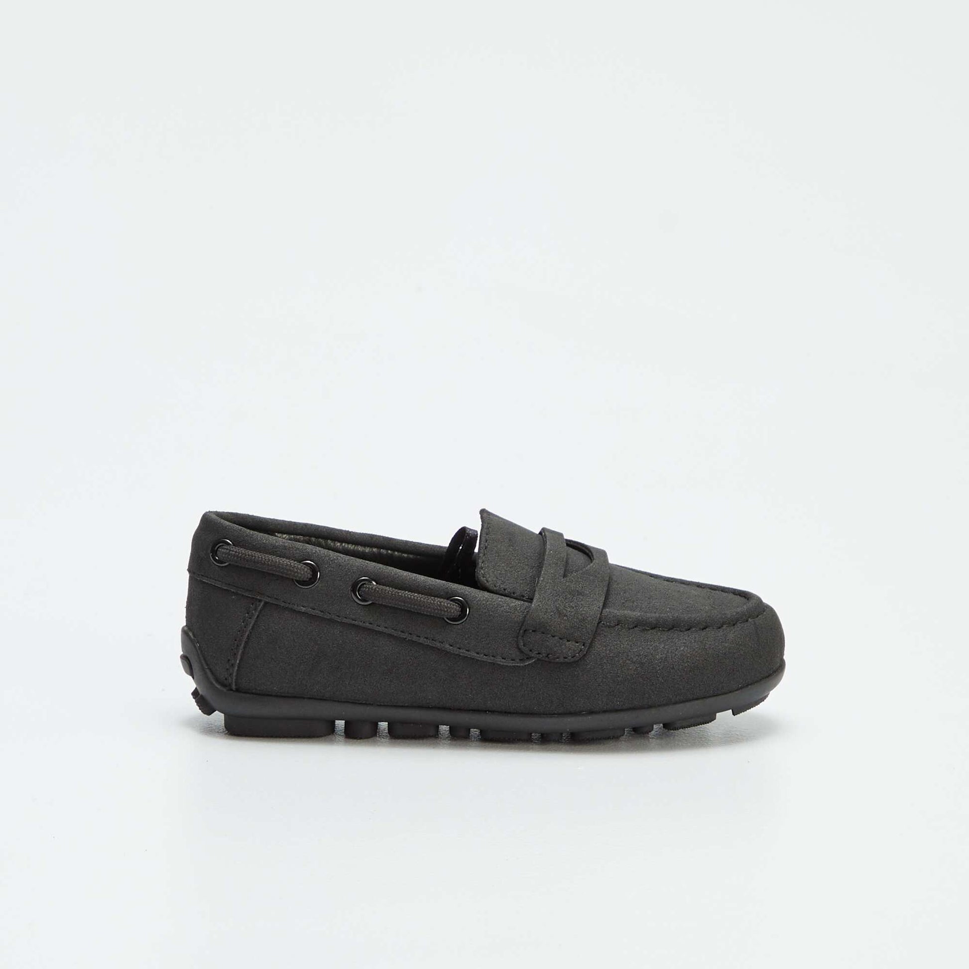 Mocassins bateaux unis Noir