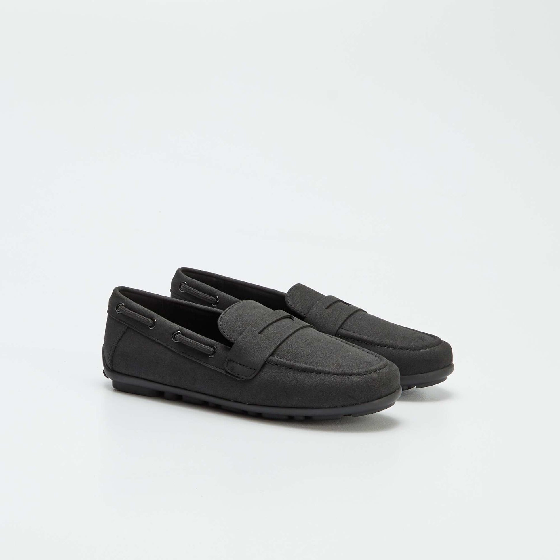 Mocassins bateaux unis Noir