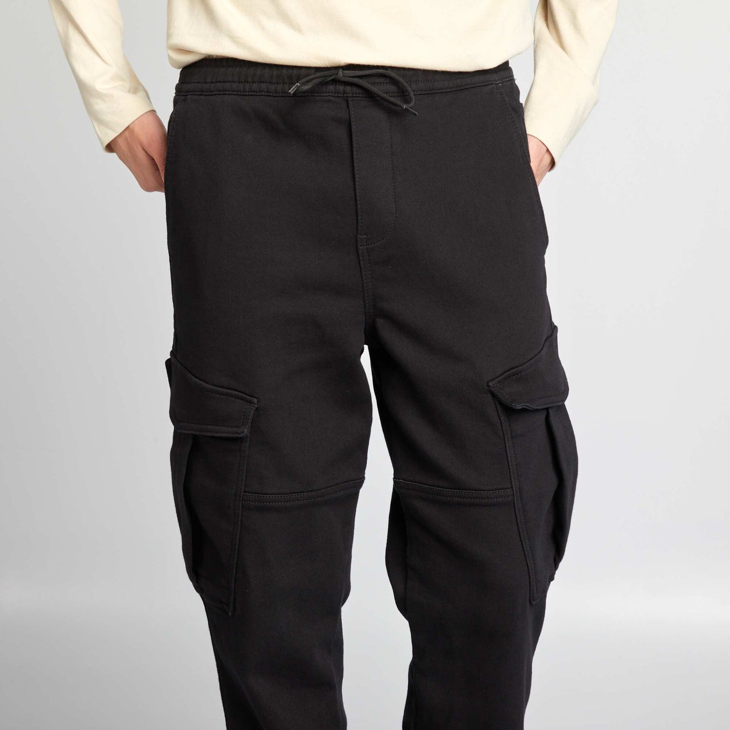 Jogging pantalon multipoche Noir