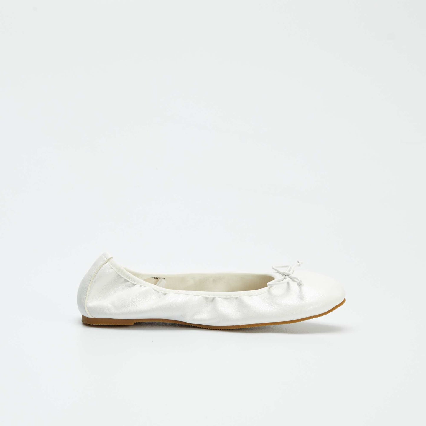 Ballerines plates Blanc