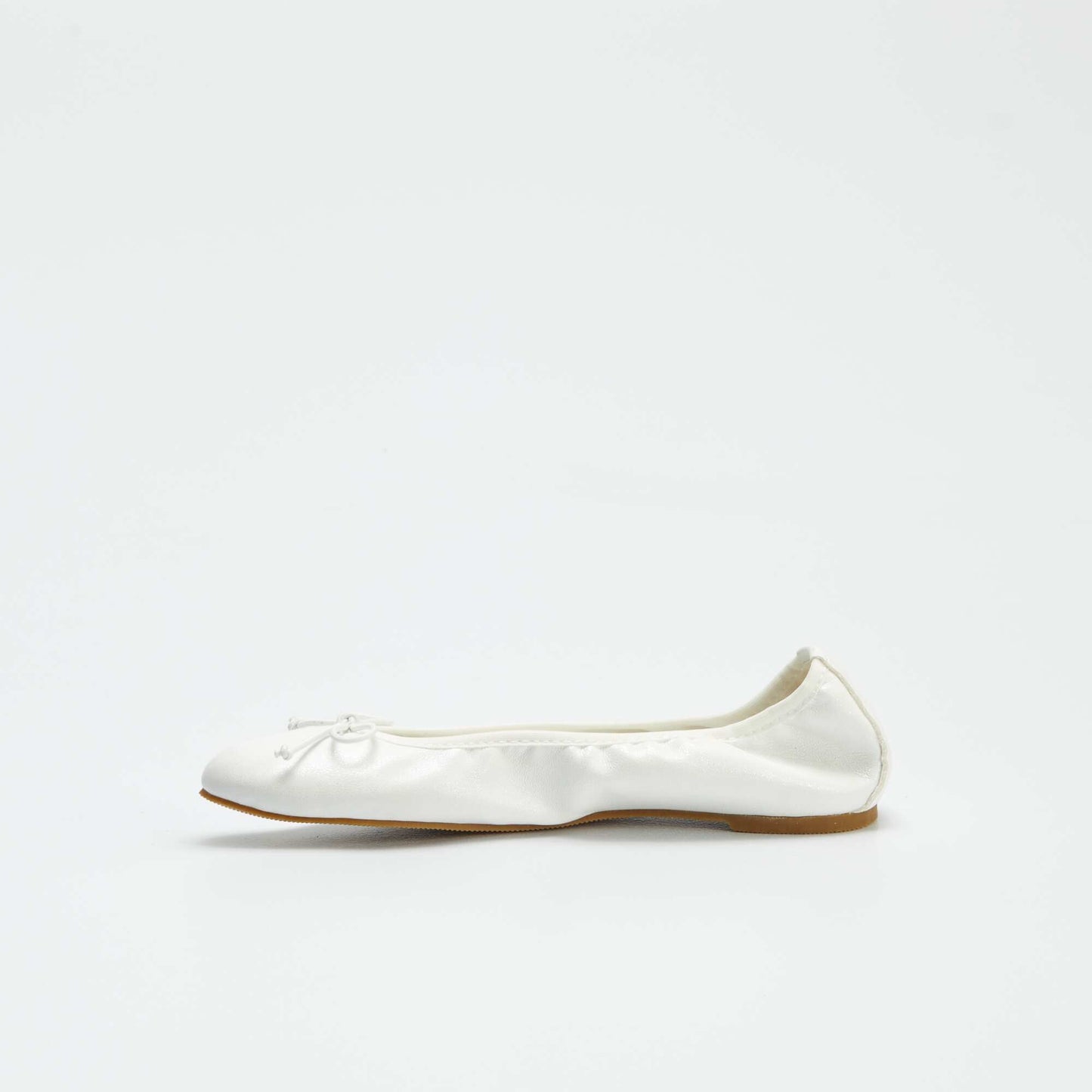 Ballerines plates Blanc