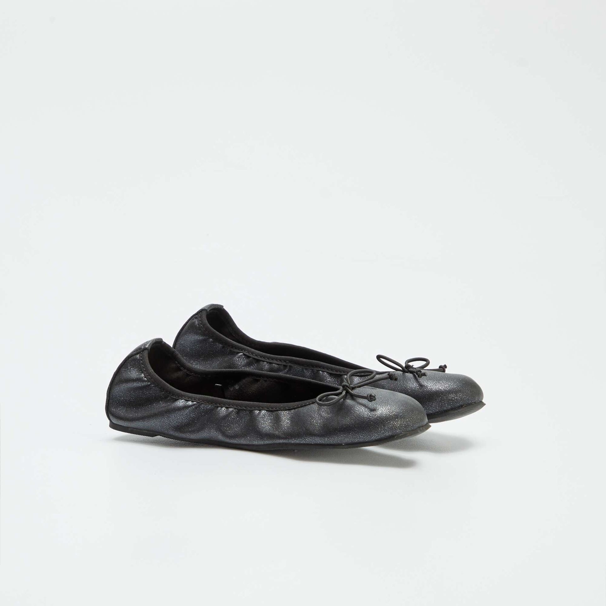 Ballerines plates Noir