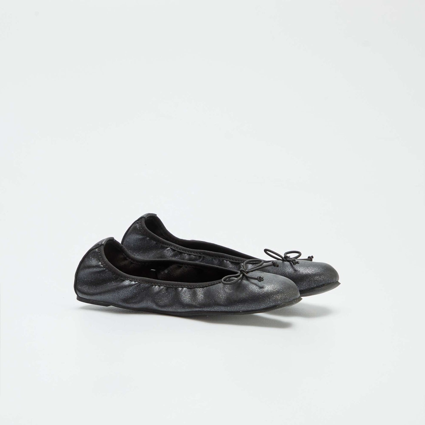 Ballerines plates Noir