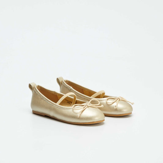 Ballerines plates Jaune