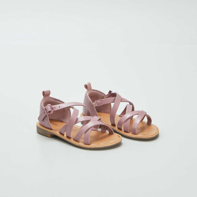 Sandales à multiples brides croisées VIOLET