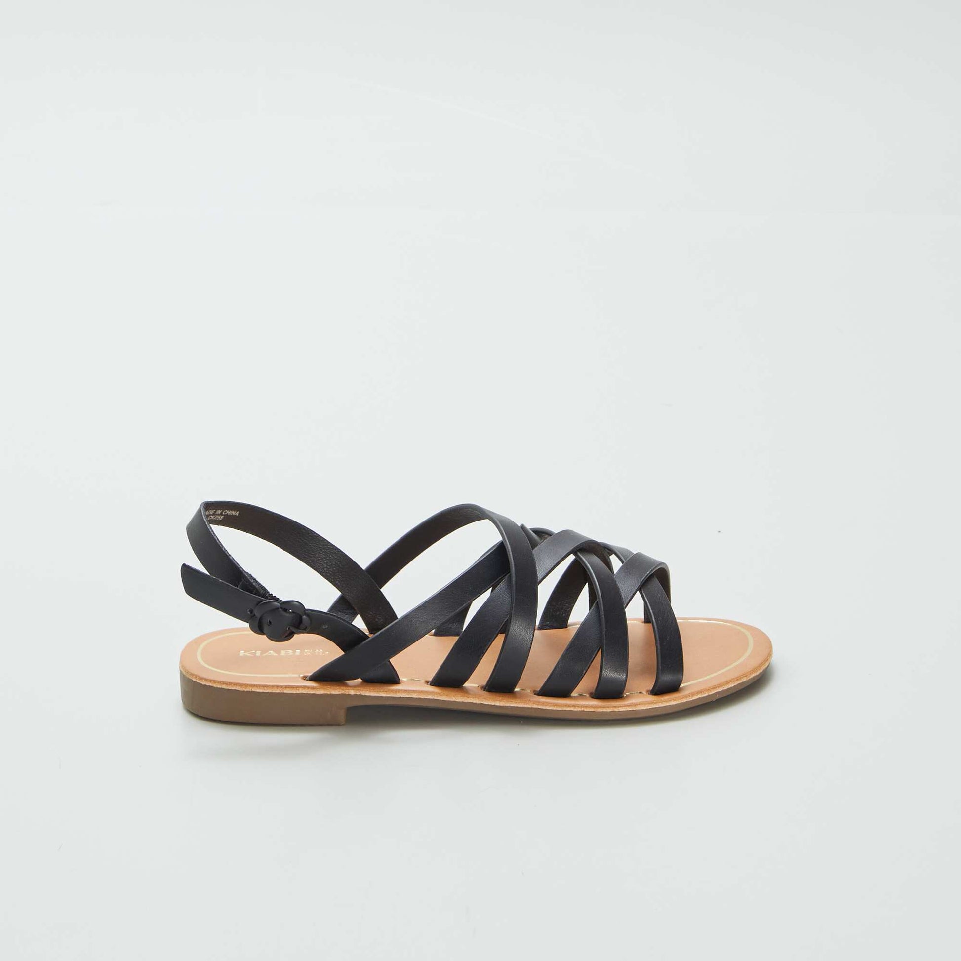 Sandales multi-brides NOIR