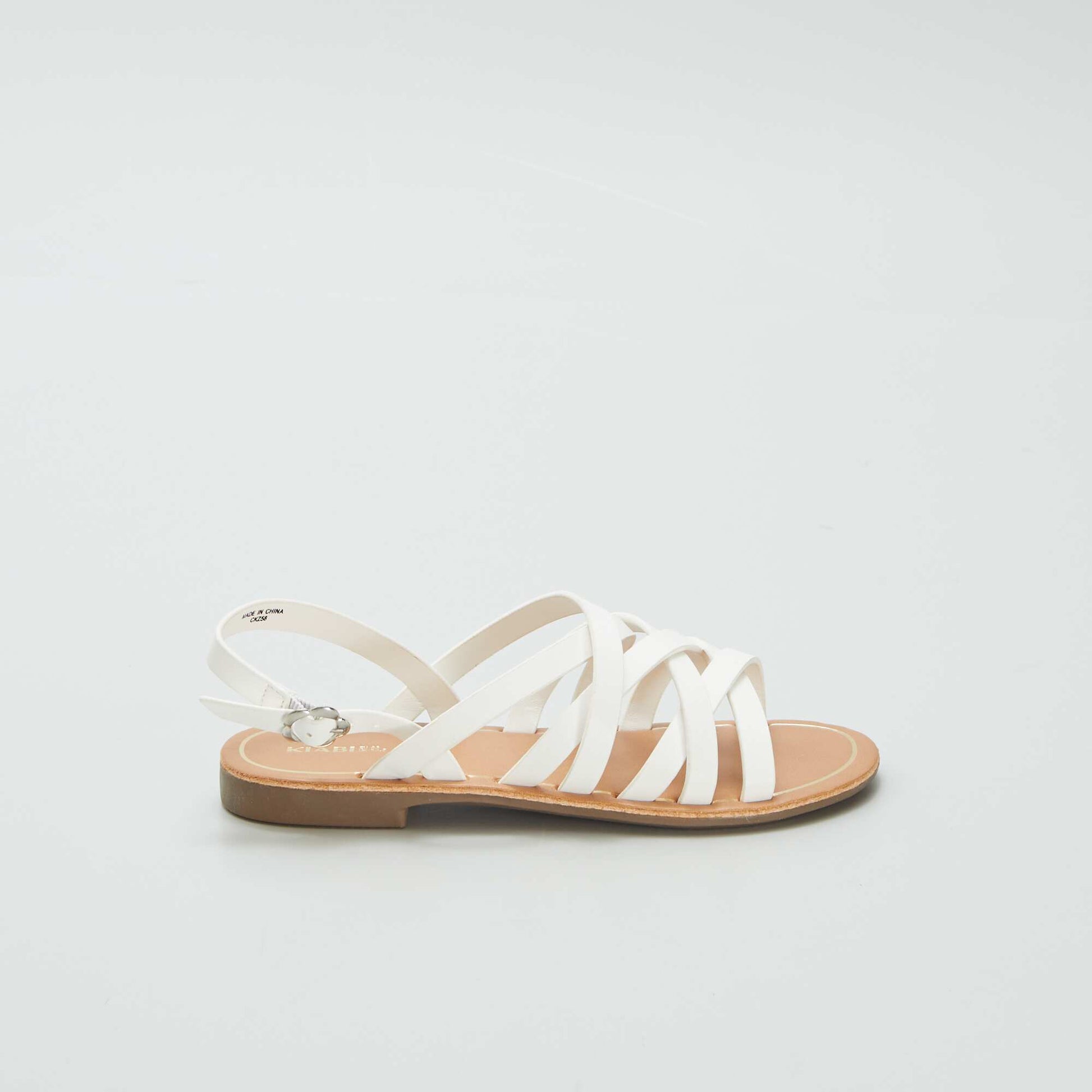 Sandales multi-brides Blanc