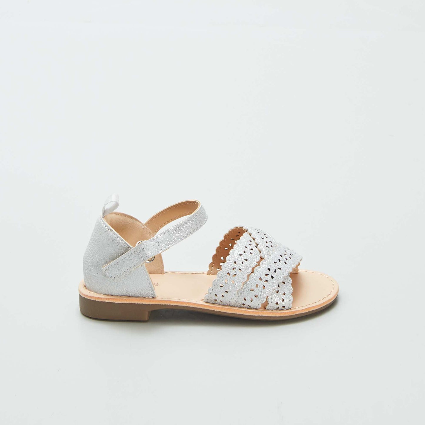 Sandales à brides ajourées GRIS