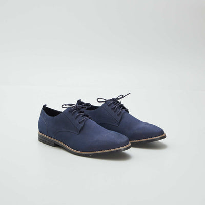 Chaussures de ville en suédine Bleu