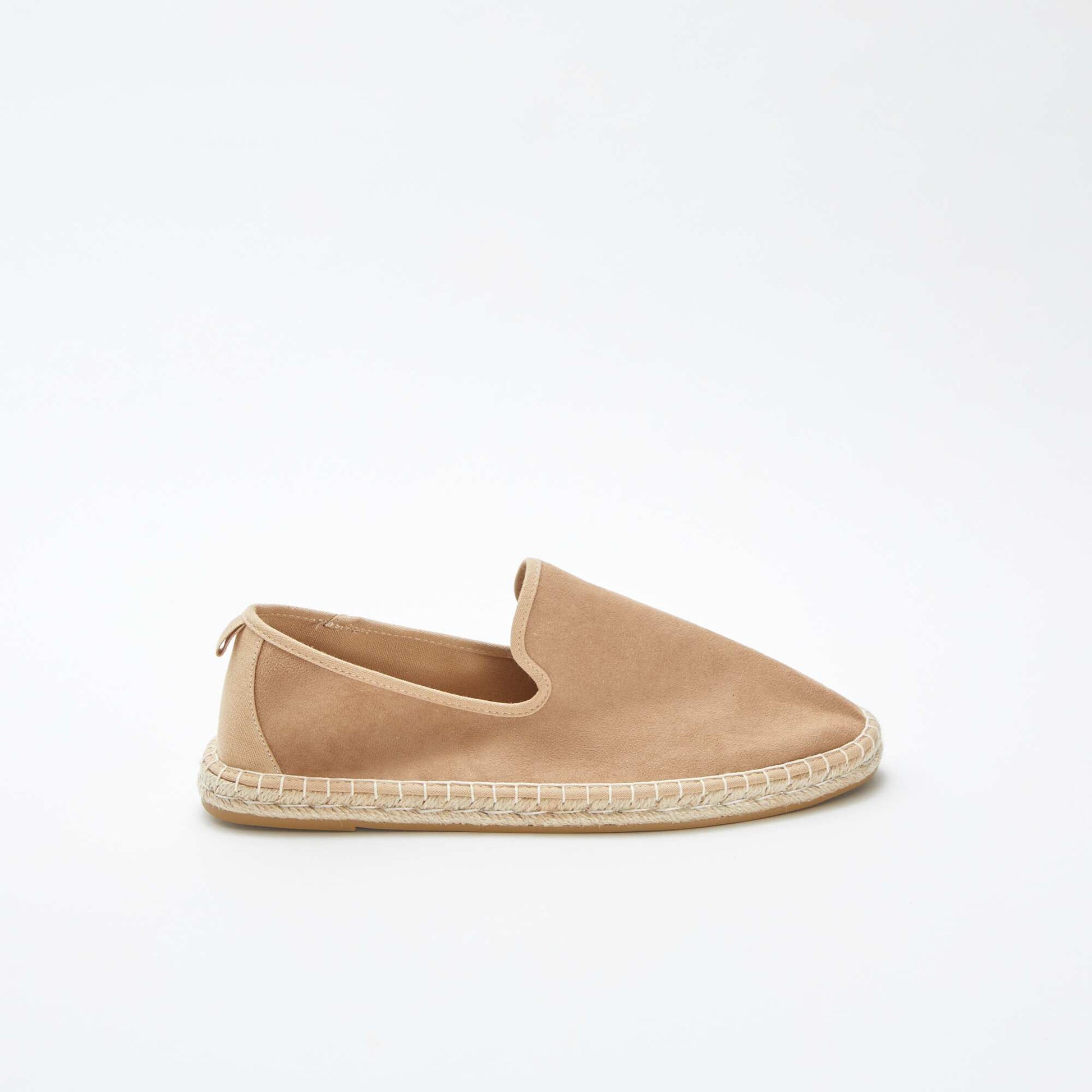 Espadrilles en suédine MARRON