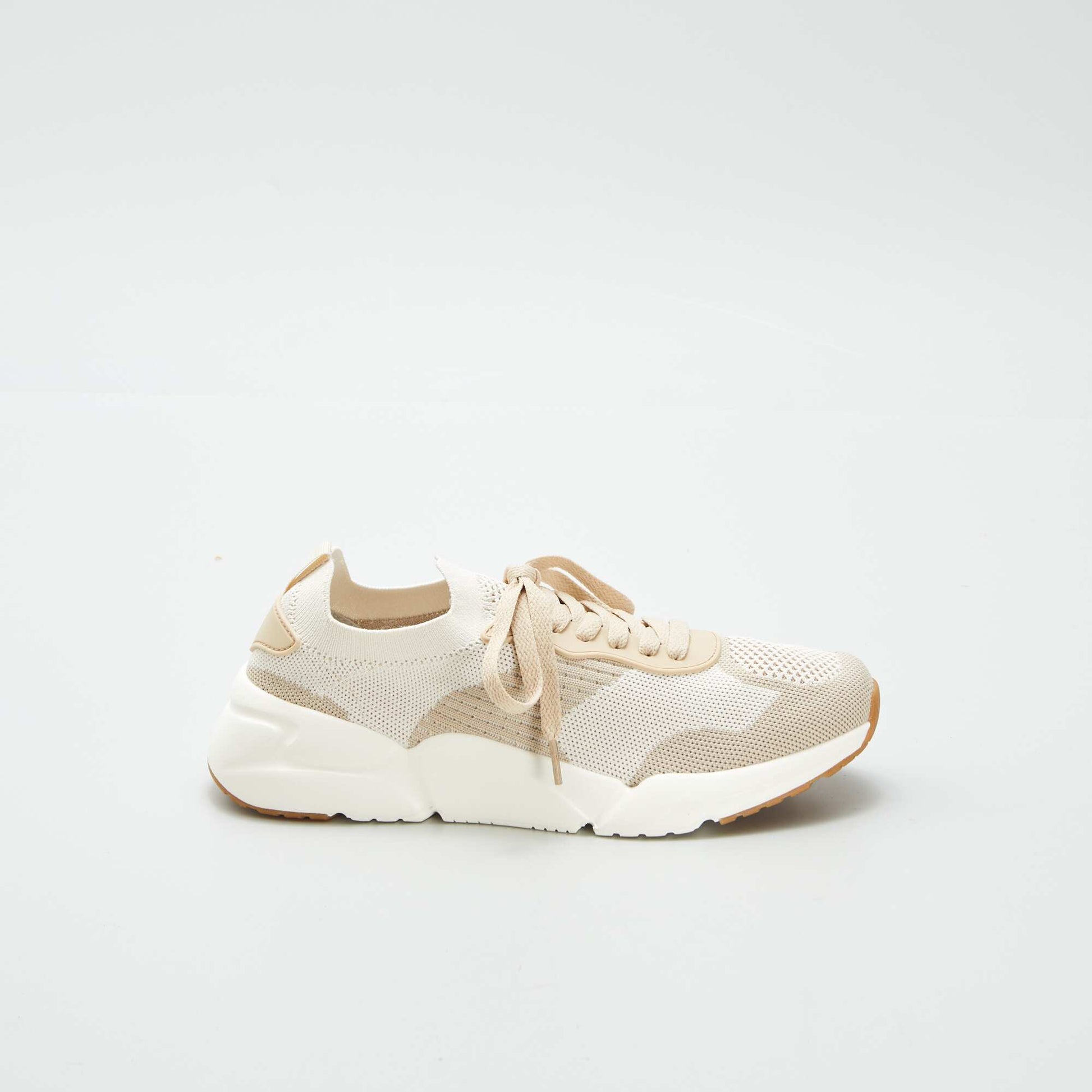Baskets en mesh Beige