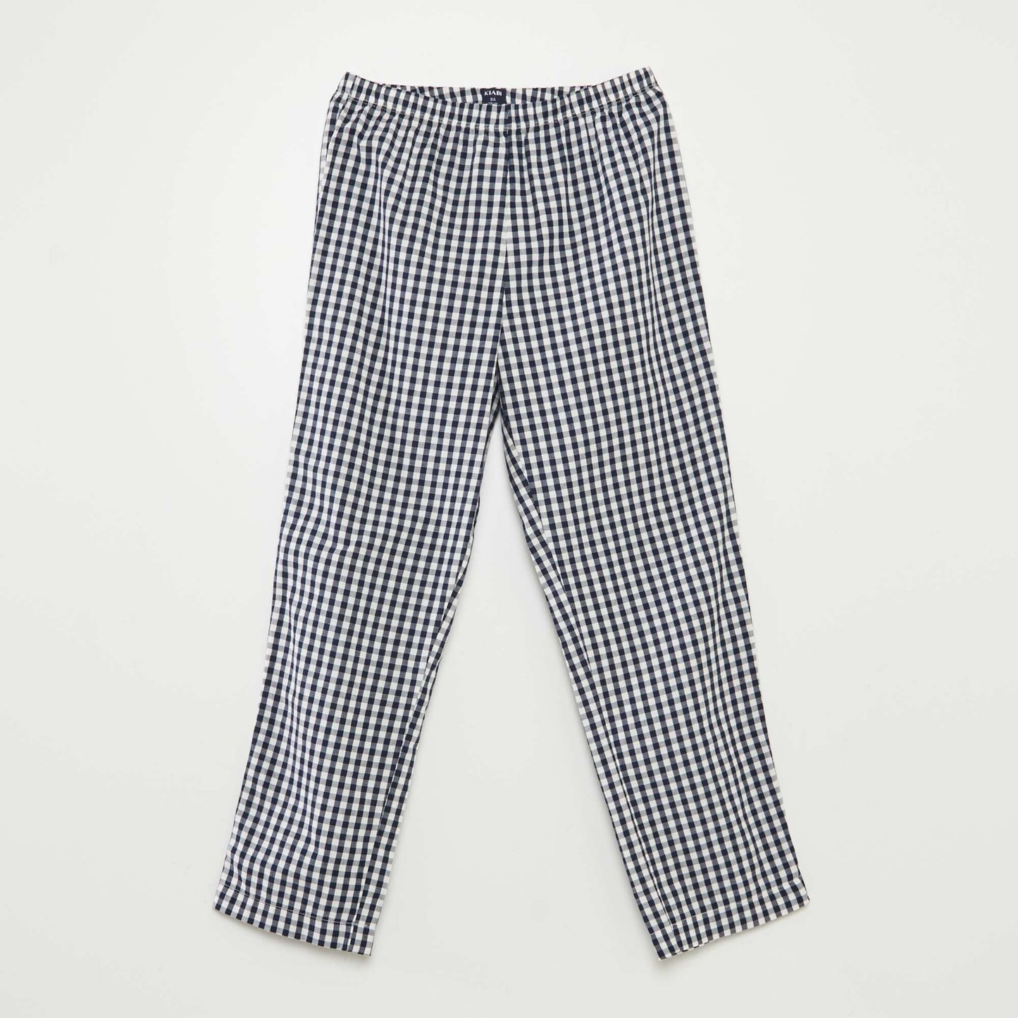 Ensemble pyjama long avec colerette- 2 pièces Bleu
