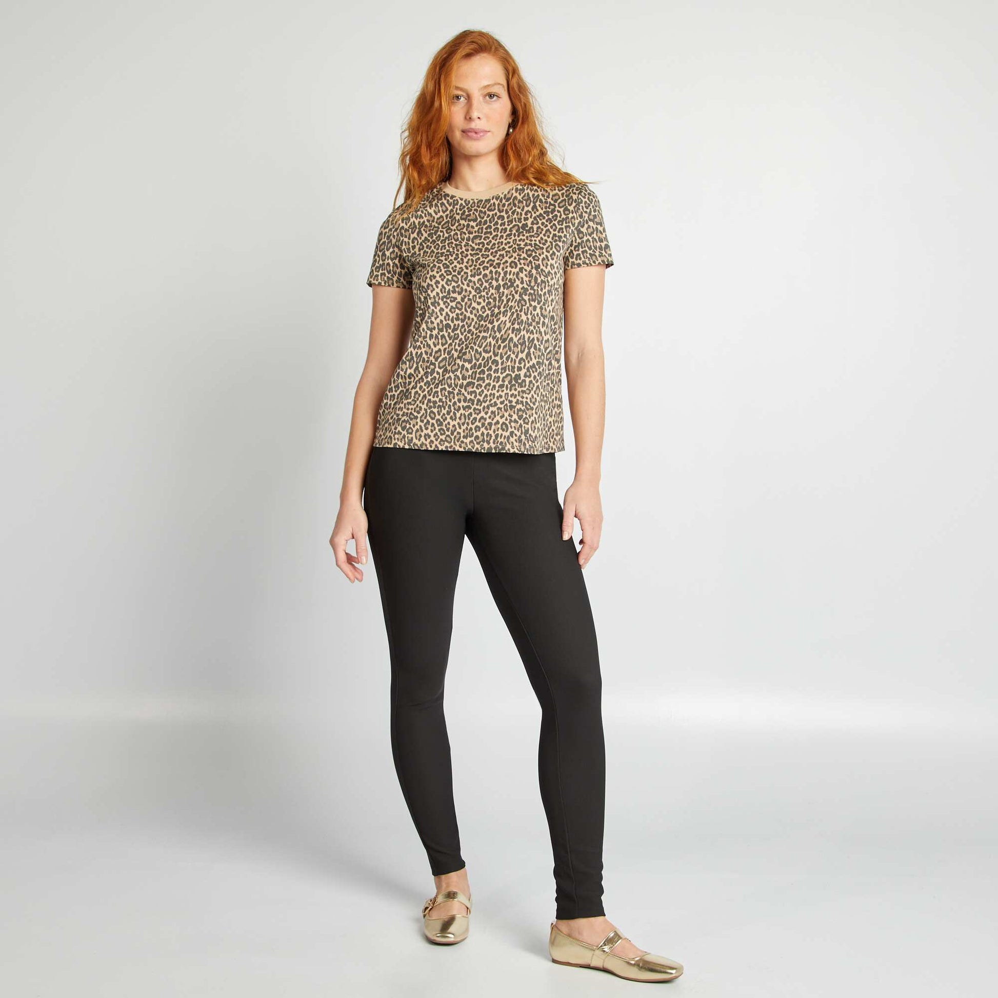 T-shirt imprimé LEOPARD