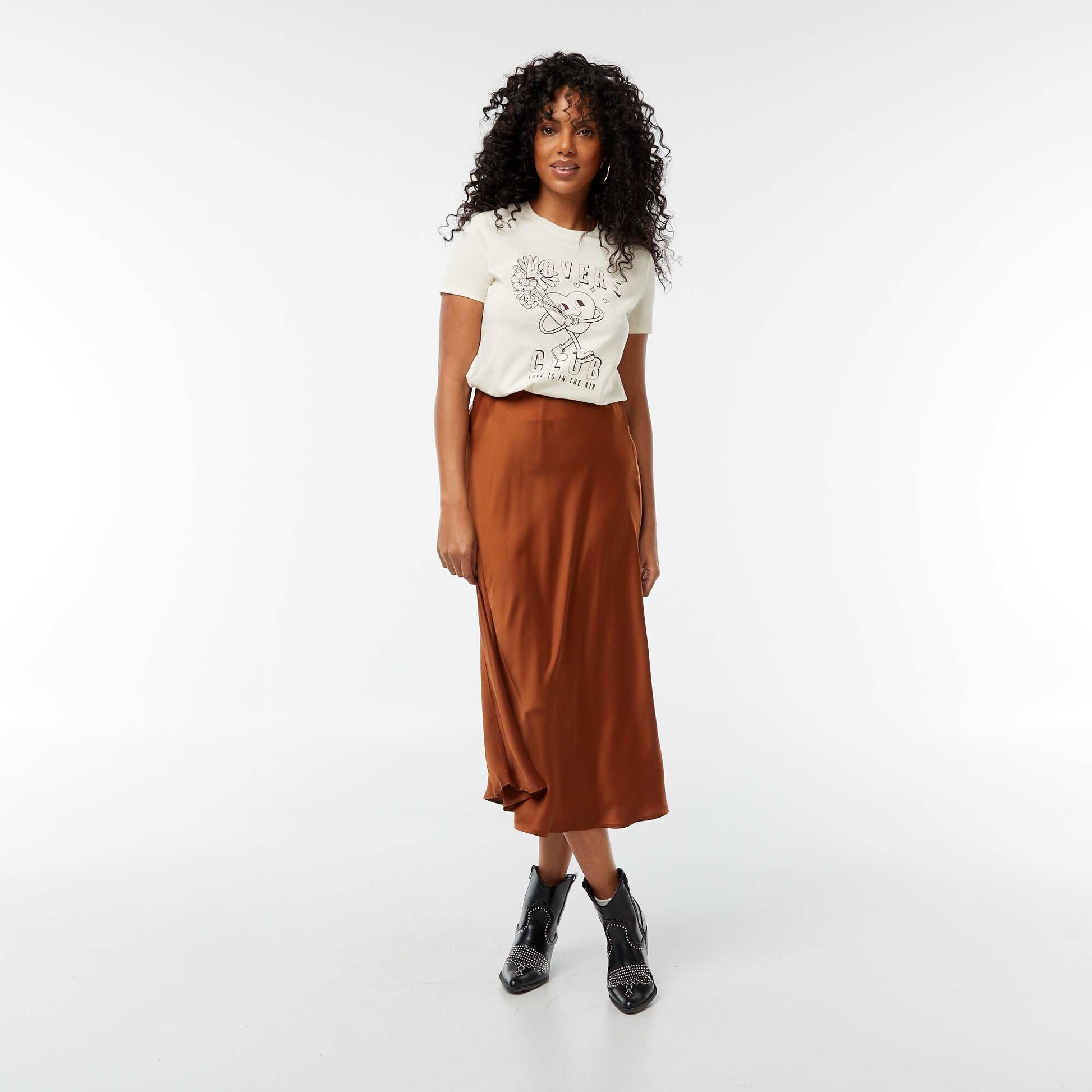 T-shirt imprimé BLANC