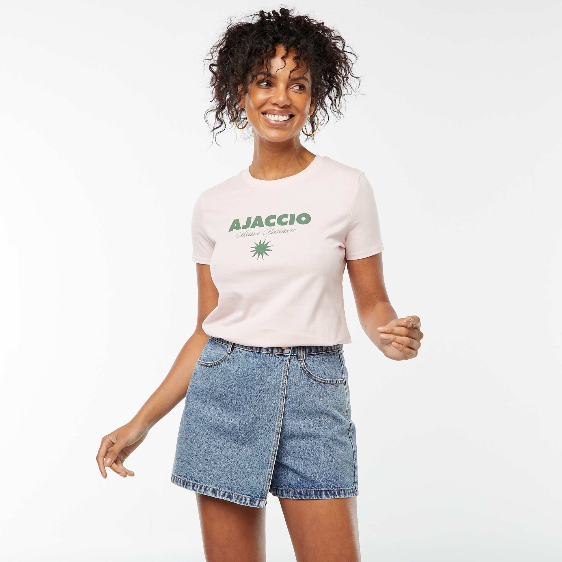 T-shirt imprimé ROSE