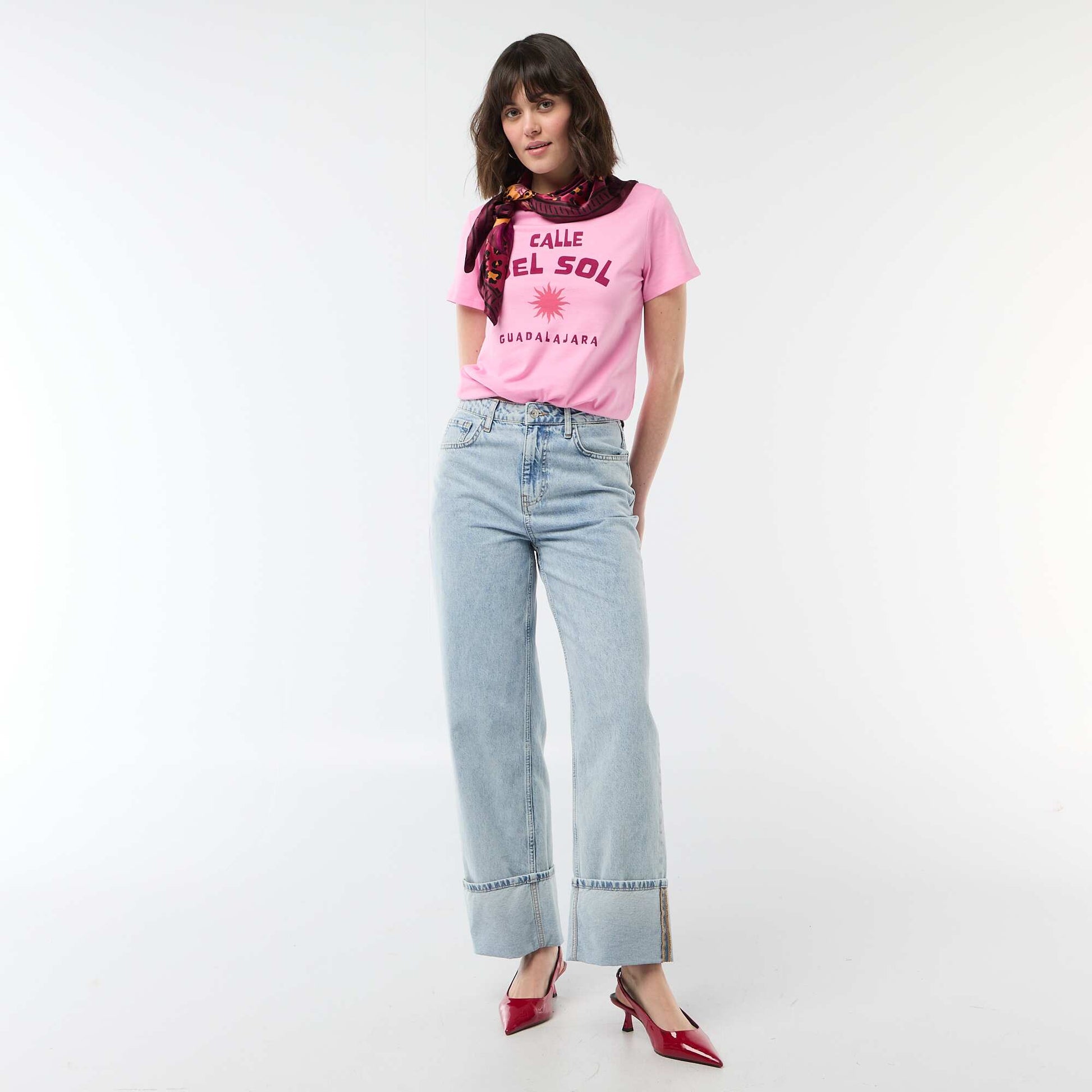 T-shirt imprimé ROSE