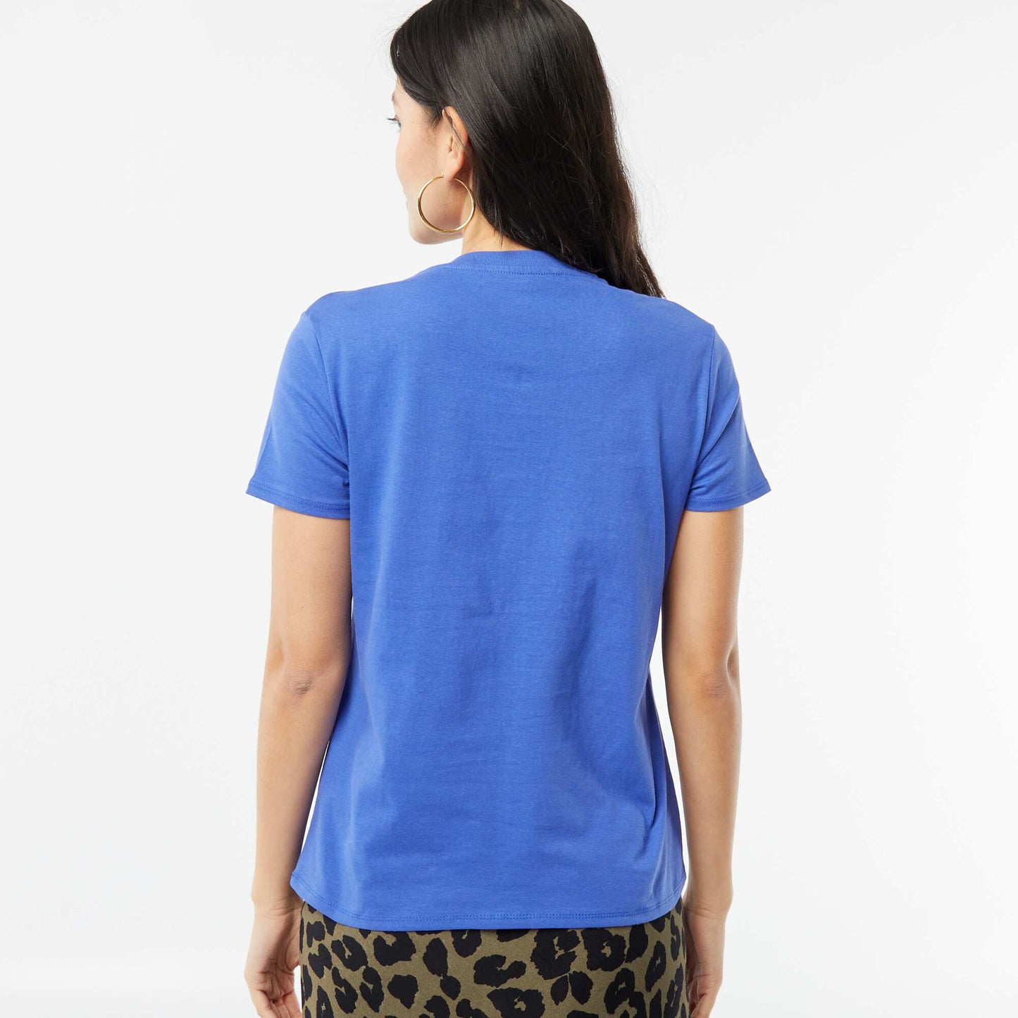 T-shirt imprimé BLEU