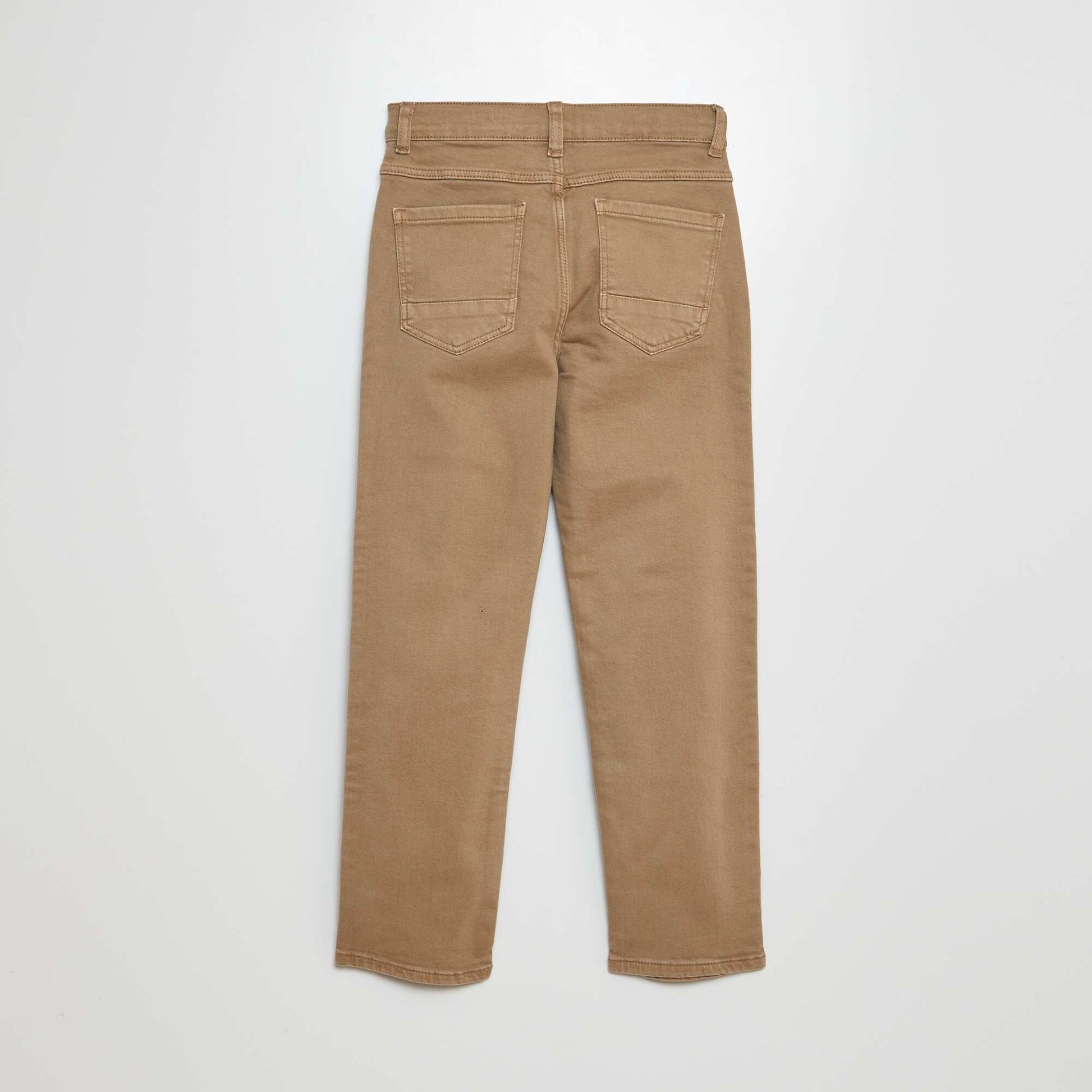 Jean regular coupe droite Beige