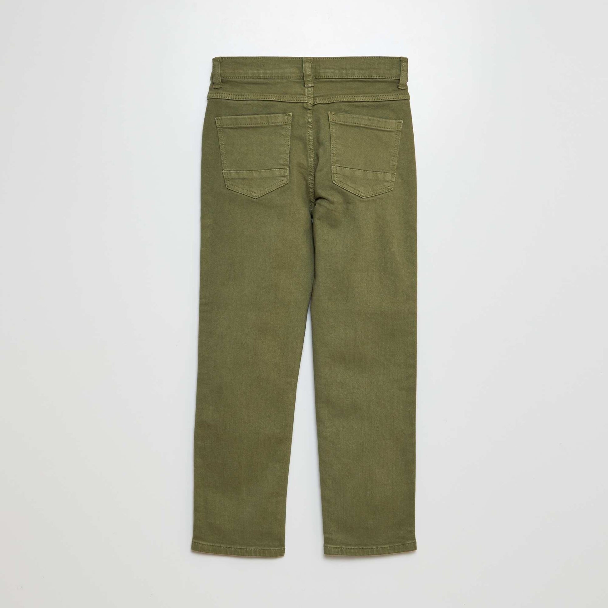 Jean regular coupe droite Vert