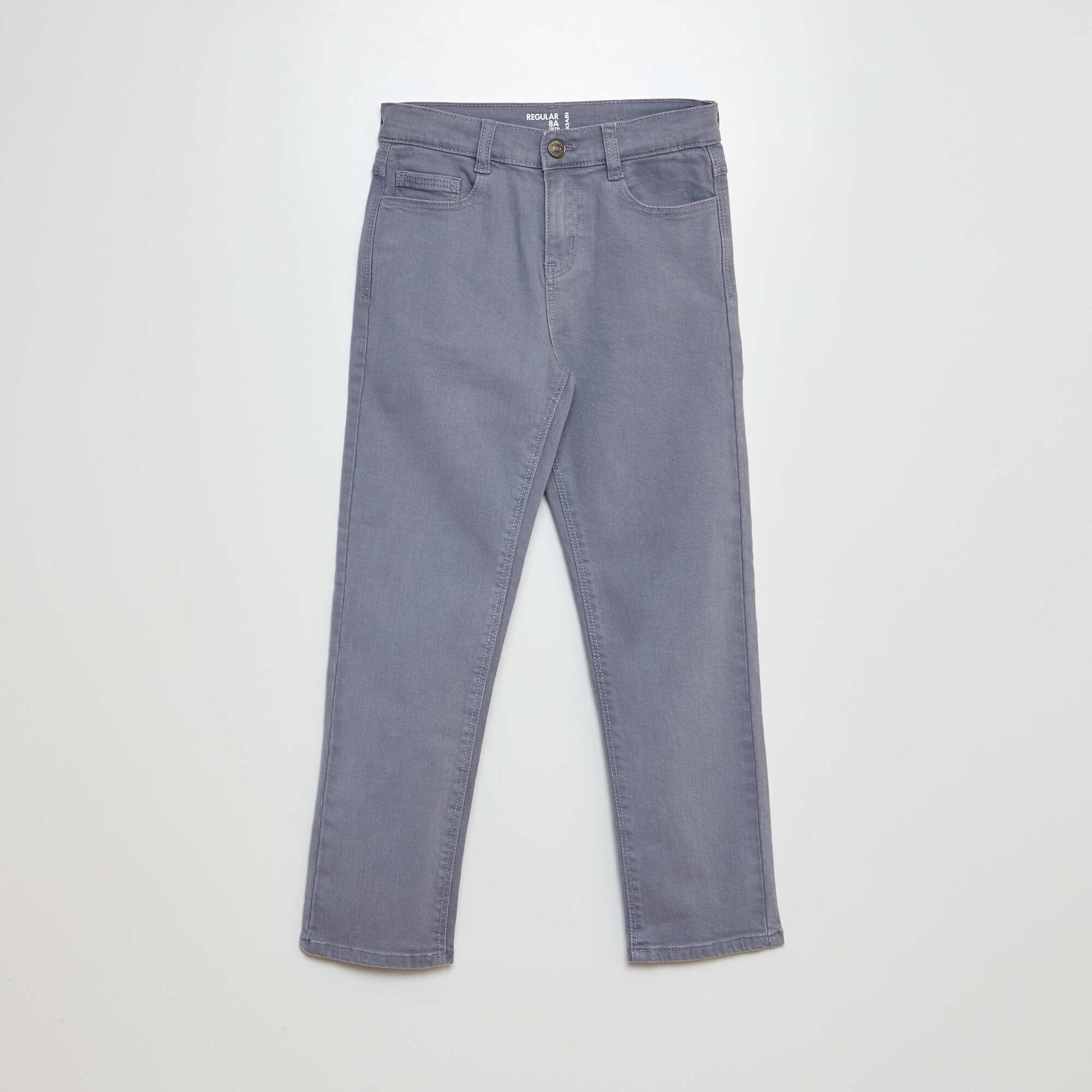 Jean regular coupe droite Bleu