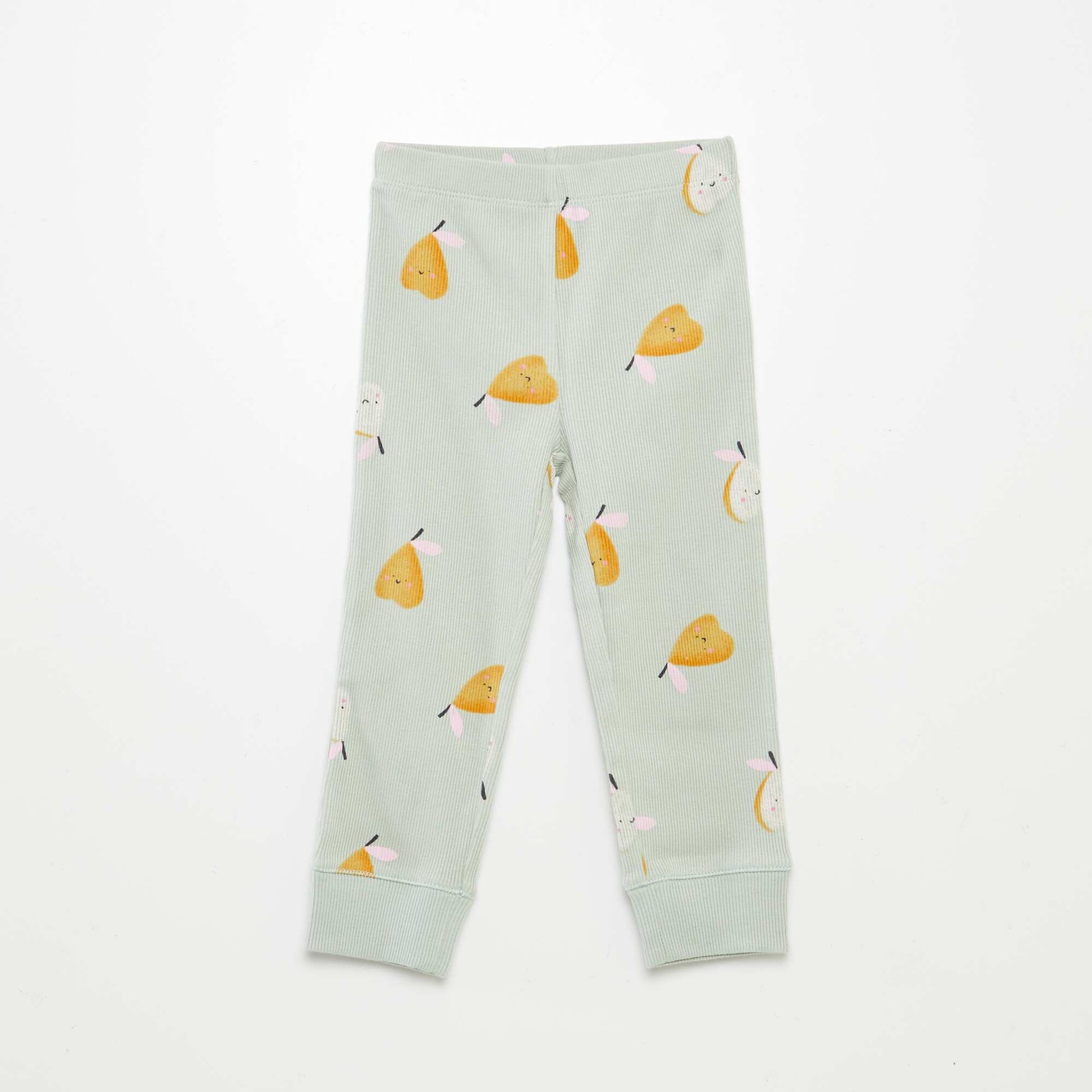 Pyjama imprimé en maille - 2 pièces VERT