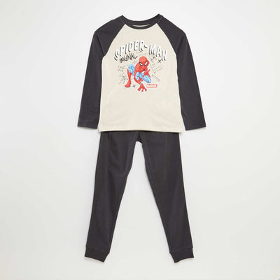 Ensemble pyjama 'Spider-man' - 2 pièces Beige