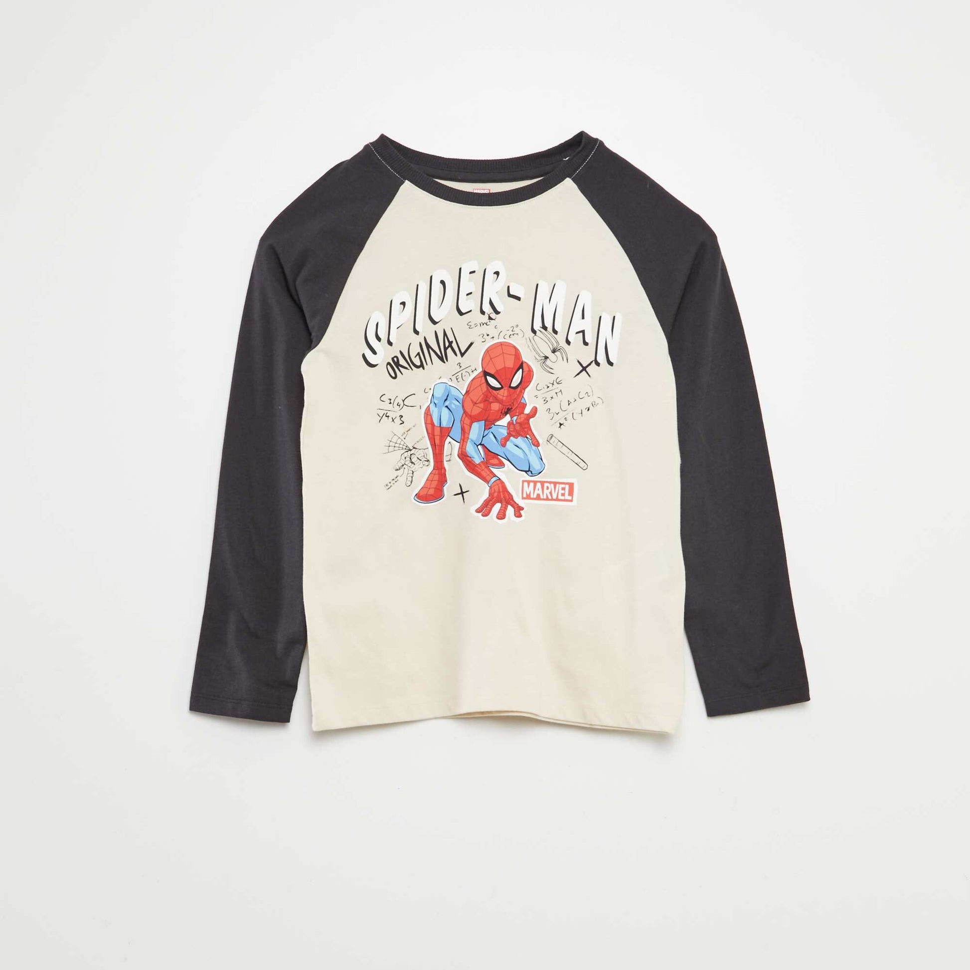 Ensemble pyjama 'Spider-man' - 2 pièces Beige