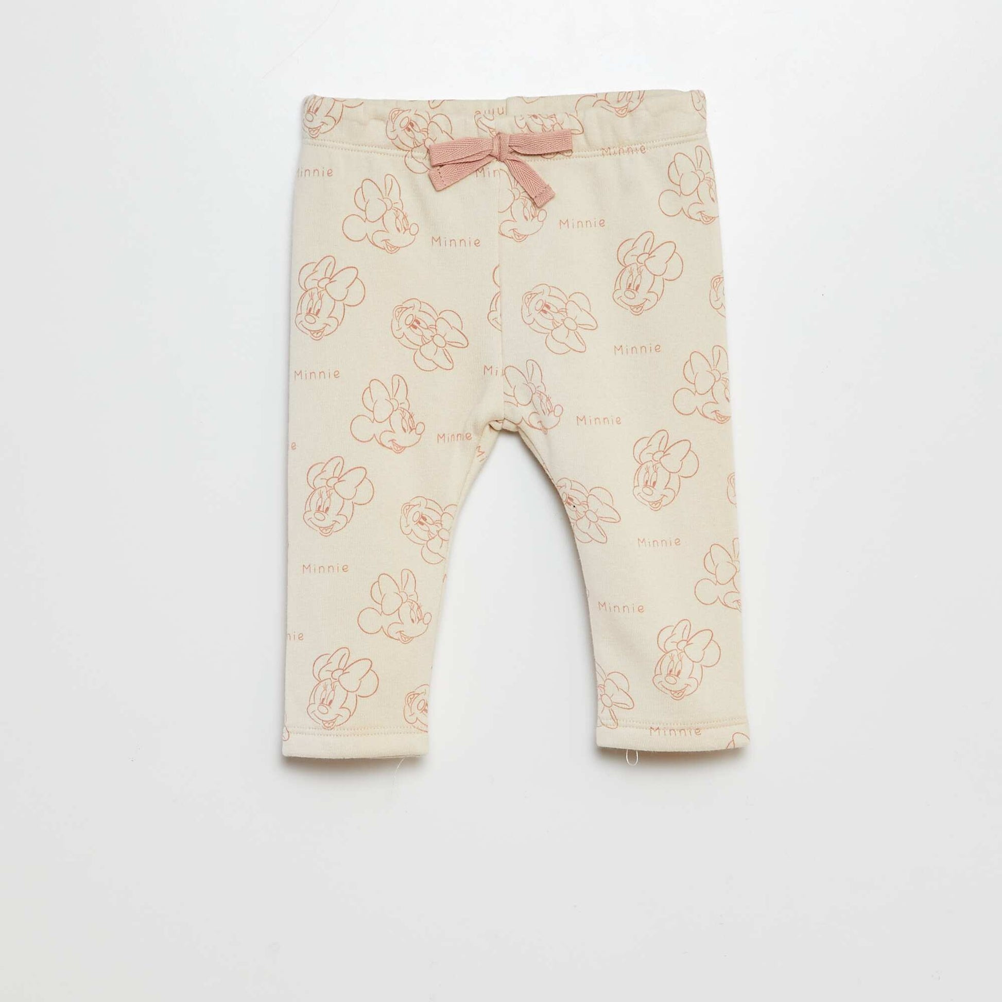 Legging 'Disney' en molleton léger 'Minnie' Blanc