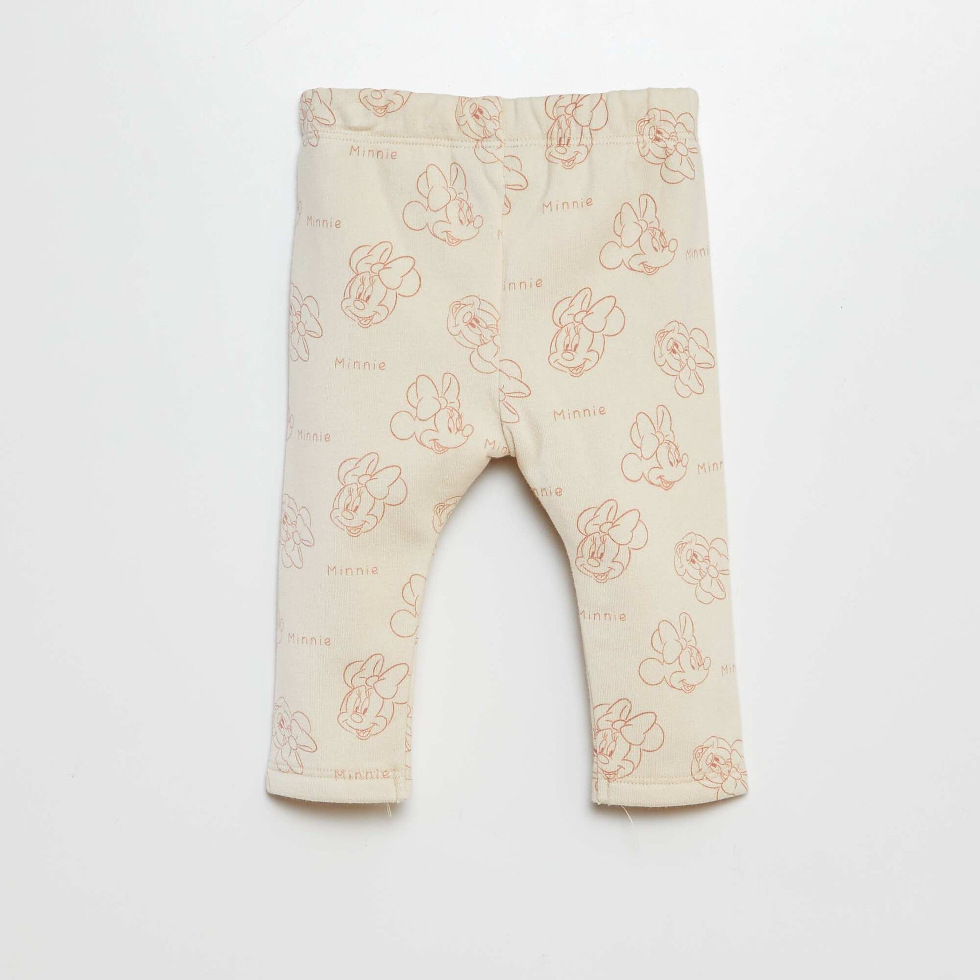 Legging 'Disney' en molleton léger 'Minnie' Blanc
