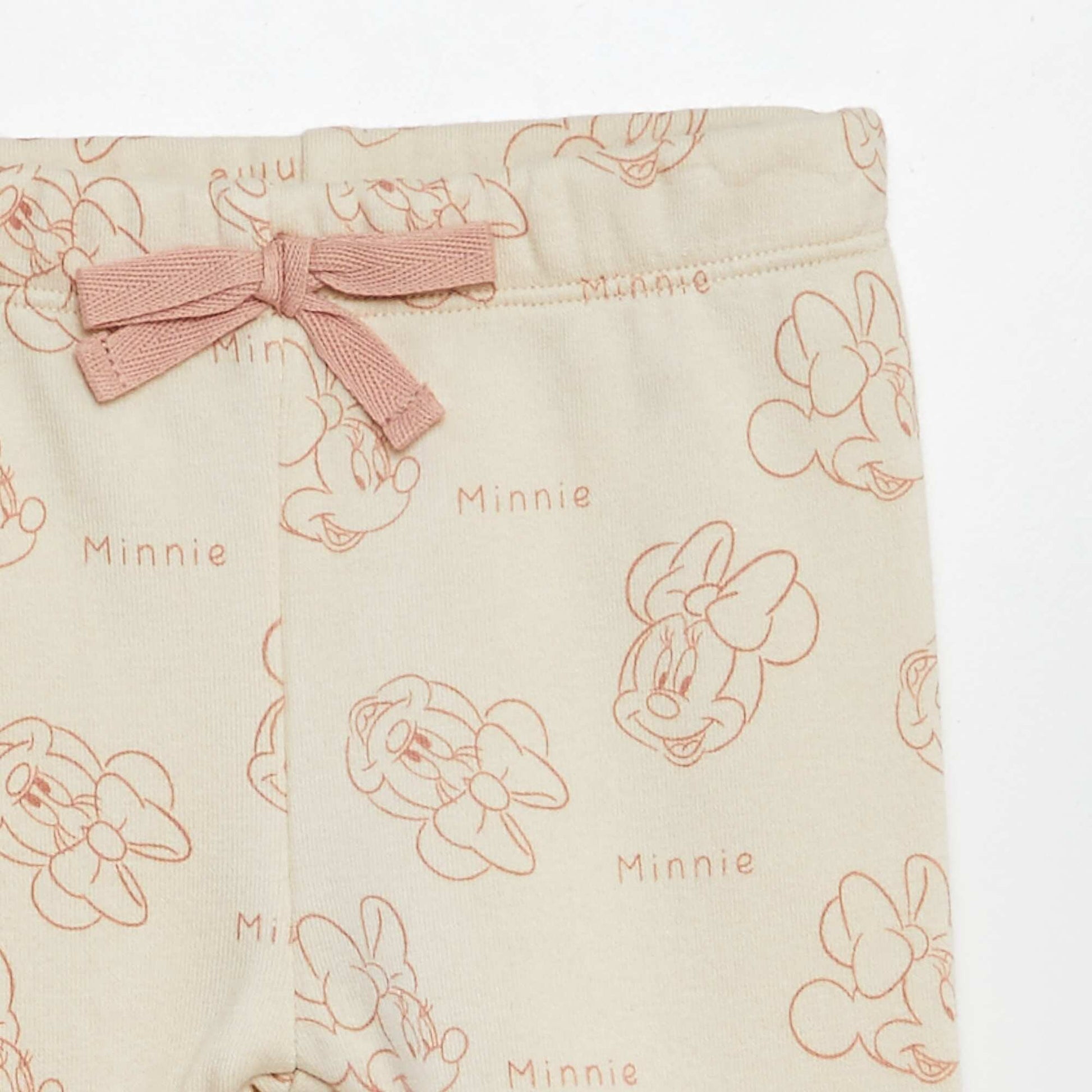 Legging 'Disney' en molleton léger 'Minnie' Blanc