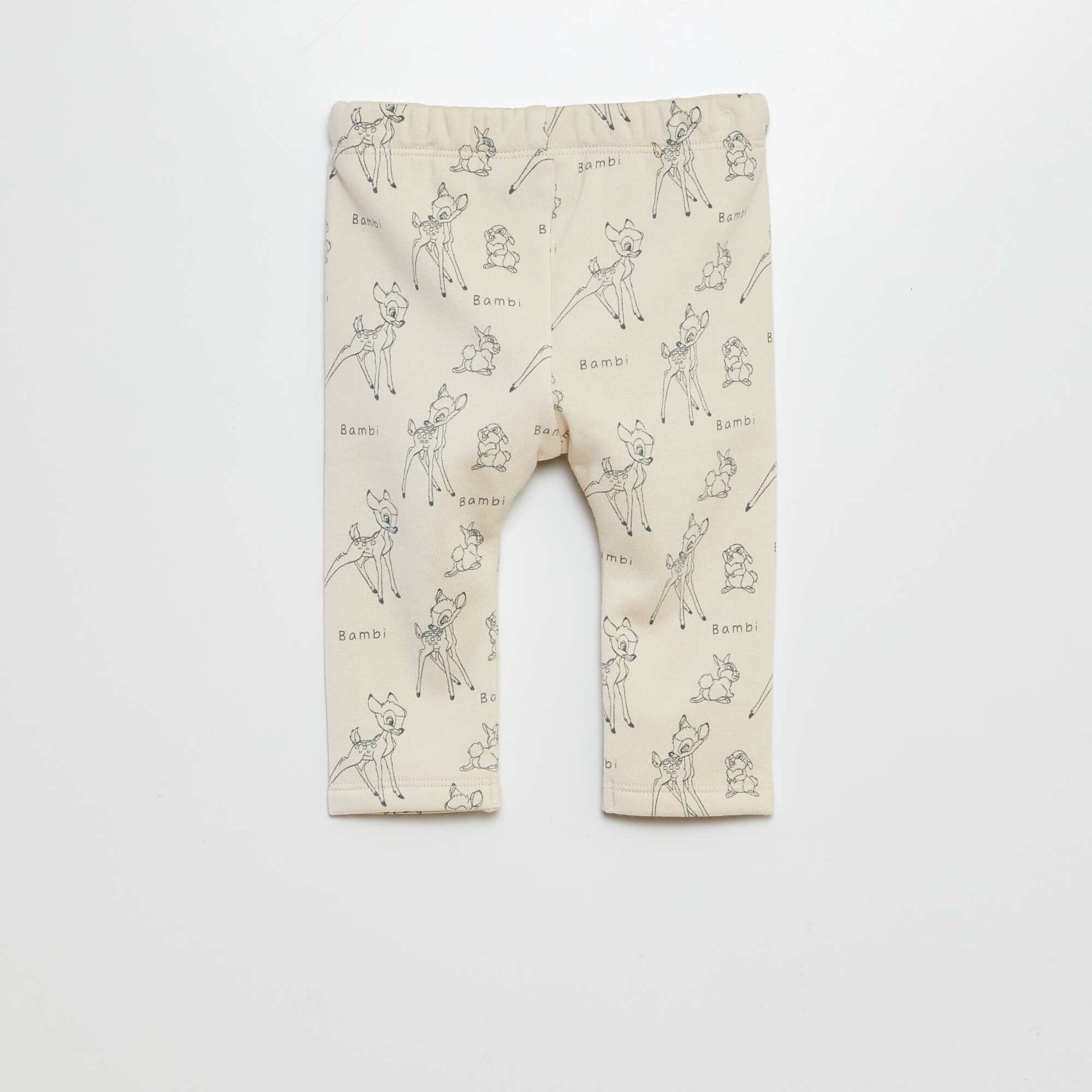 Legging 'Disney' en molleton léger 'Bambi' Blanc