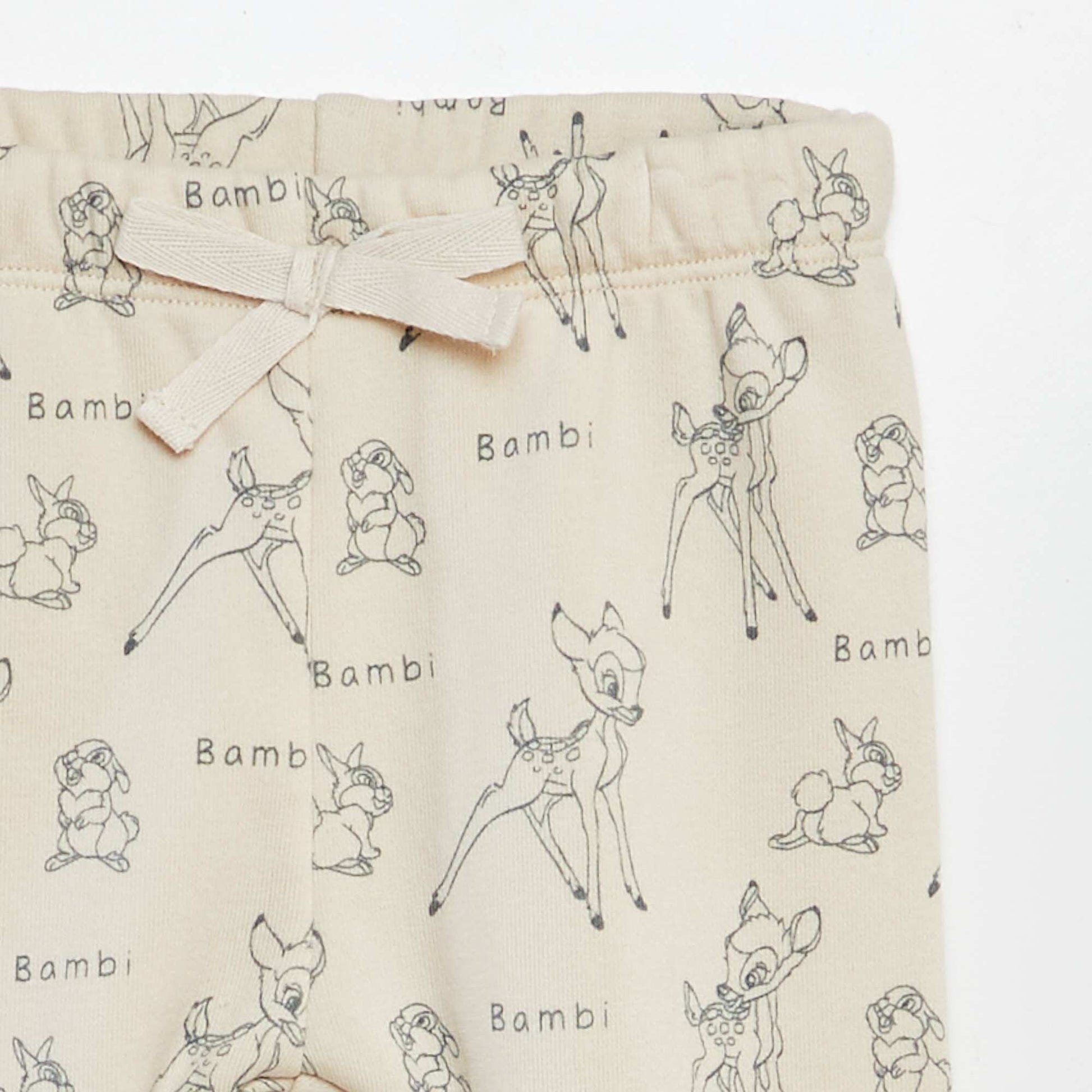 Legging 'Disney' en molleton léger 'Bambi' Blanc