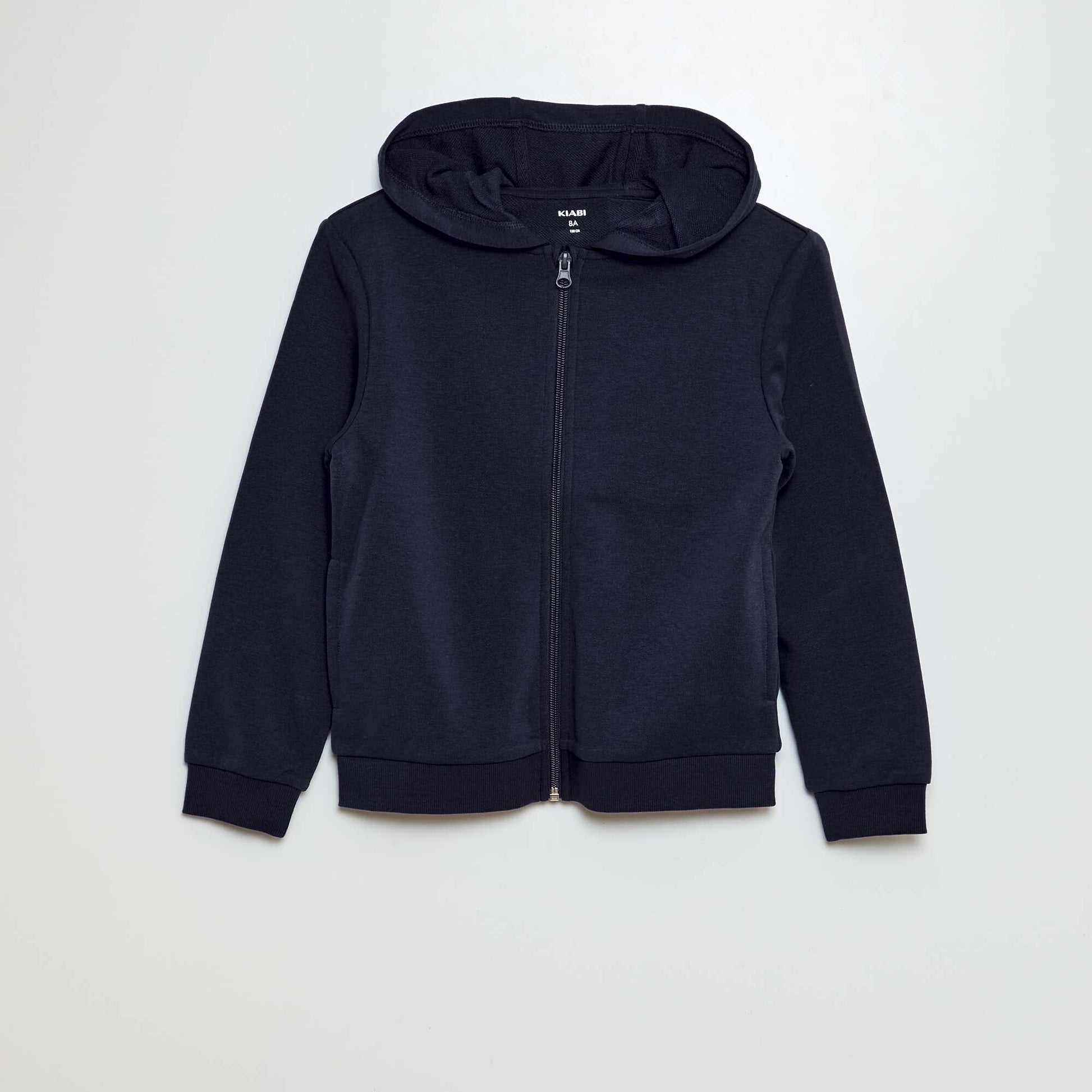 Sweat à capuche zippé BLEU