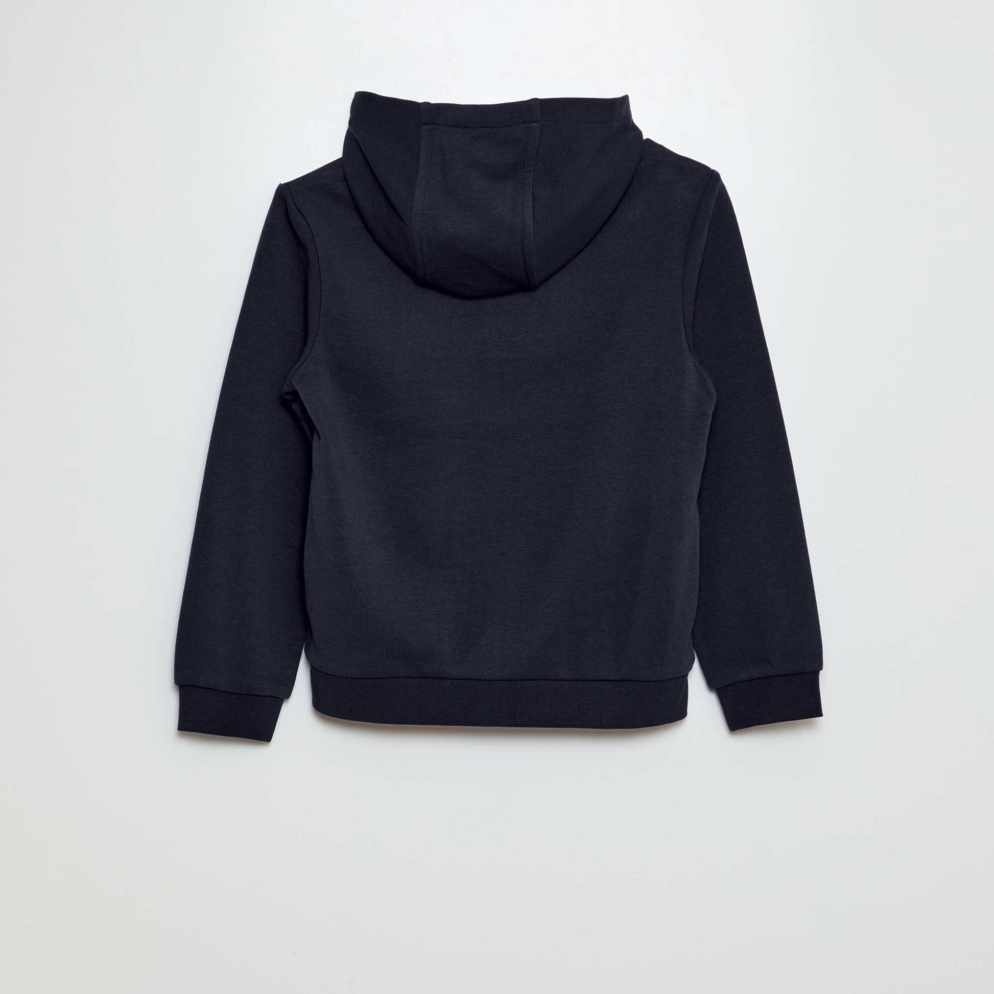 Sweat à capuche zippé BLEU