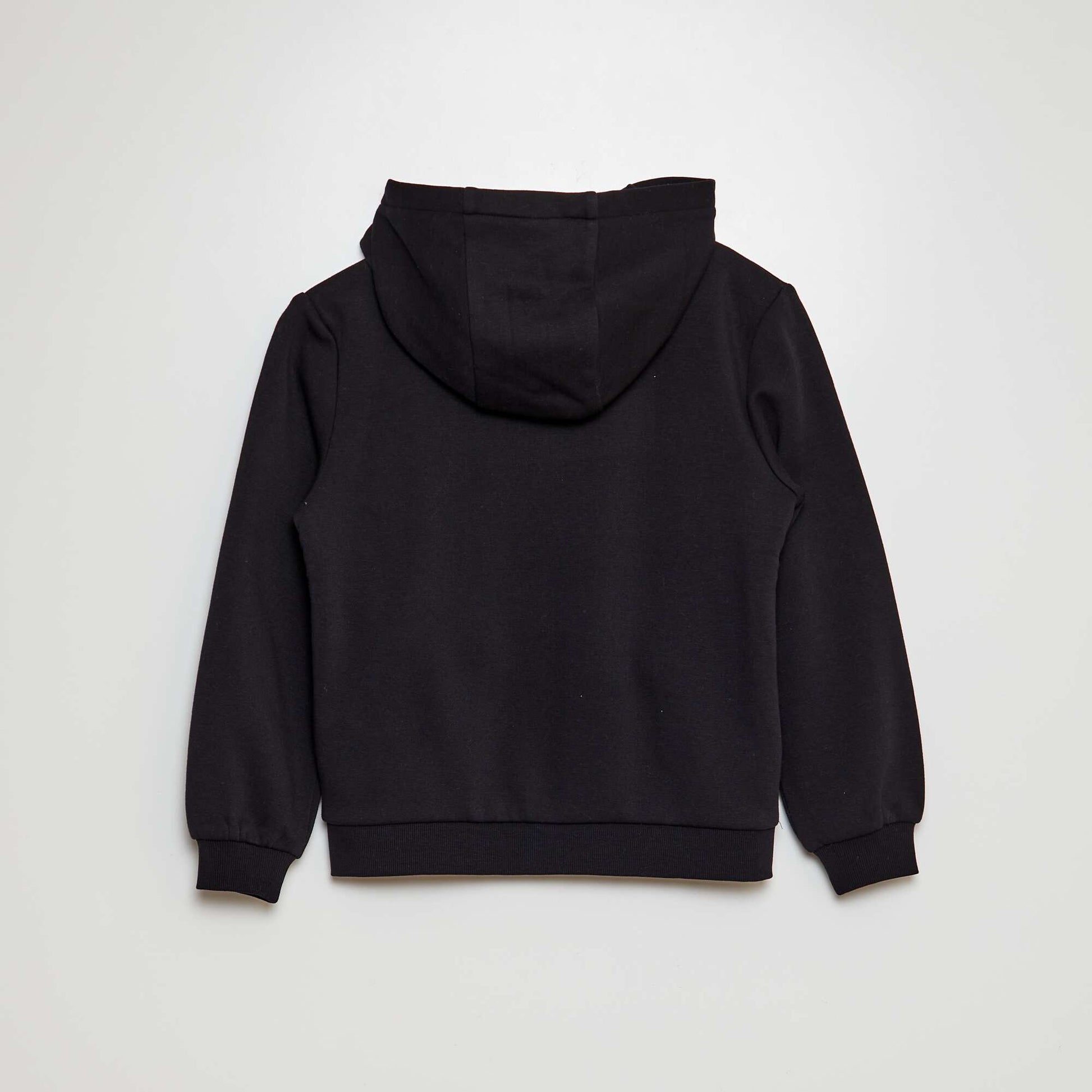 Sweat à capuche zippé NOIR