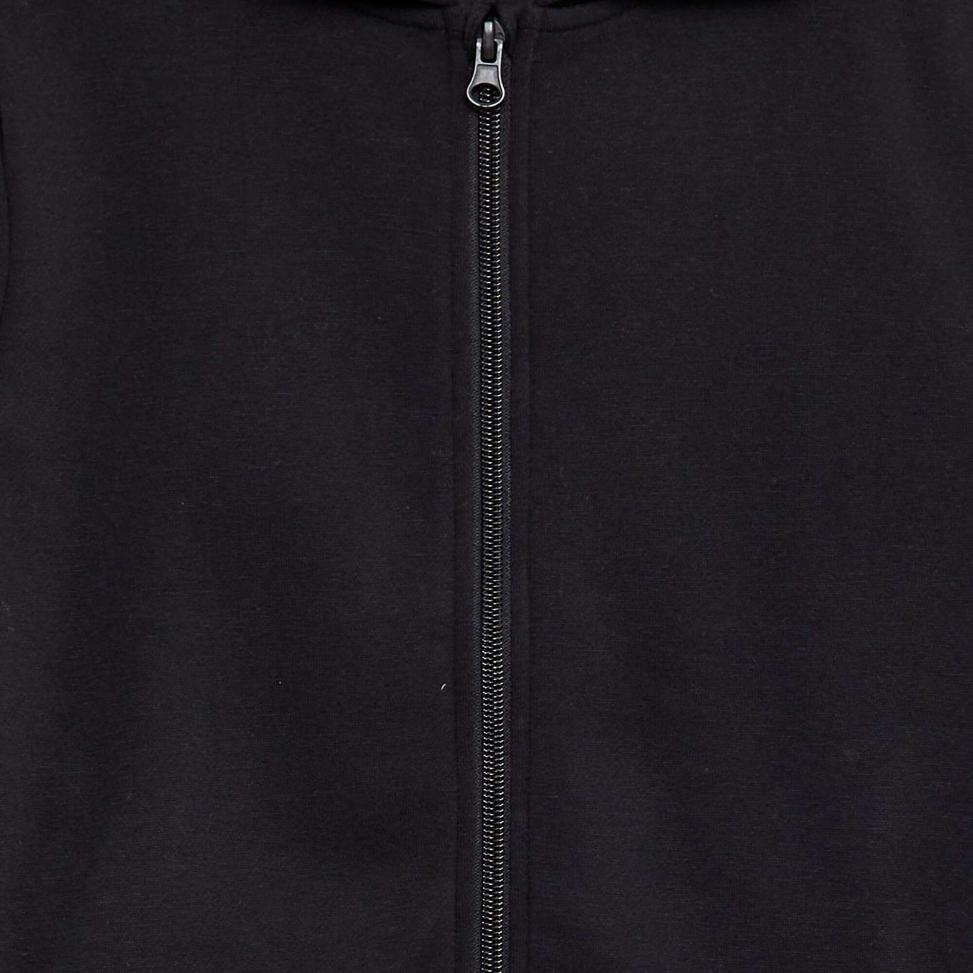 Sweat à capuche zippé NOIR