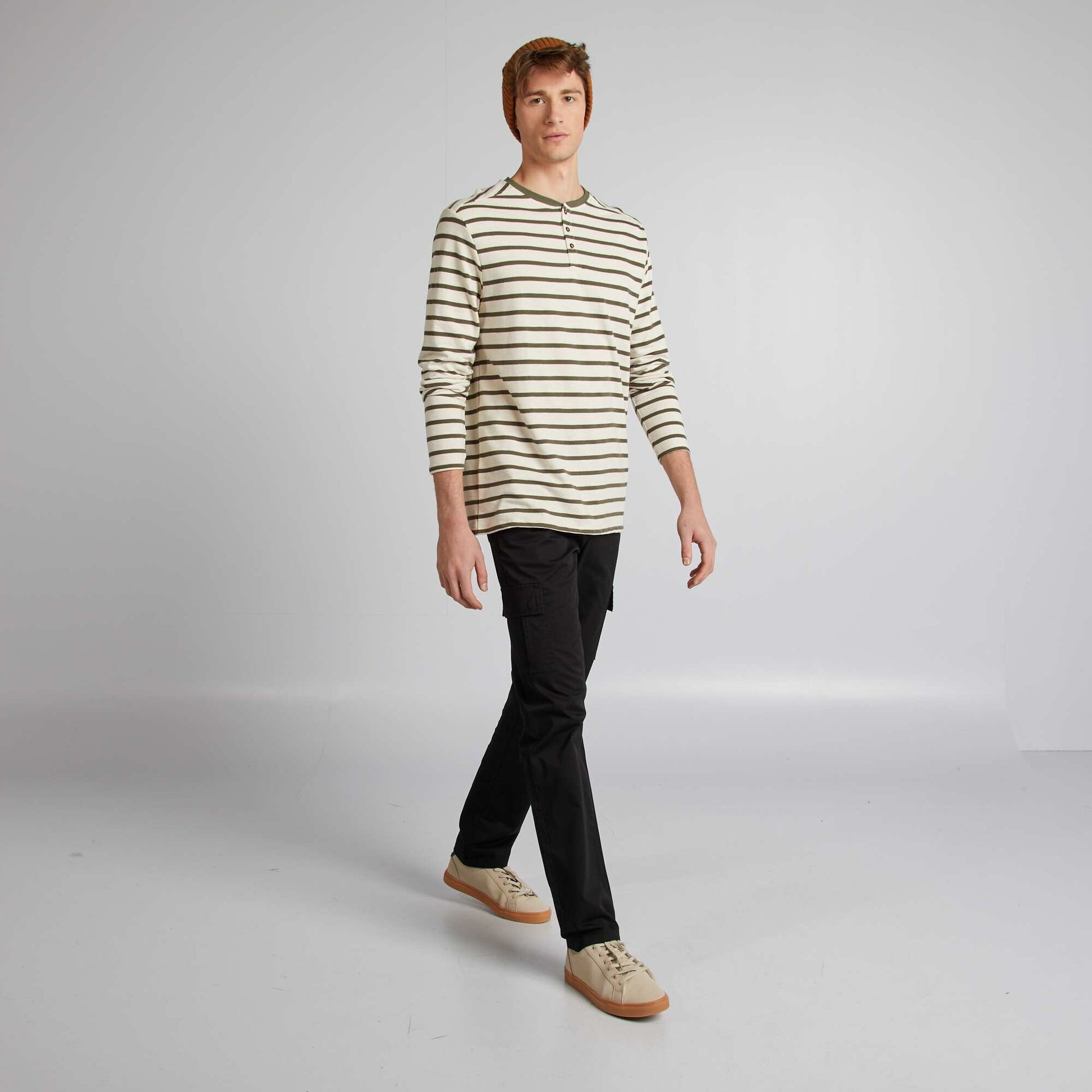 Pantalon multipoche - L36 NOIR