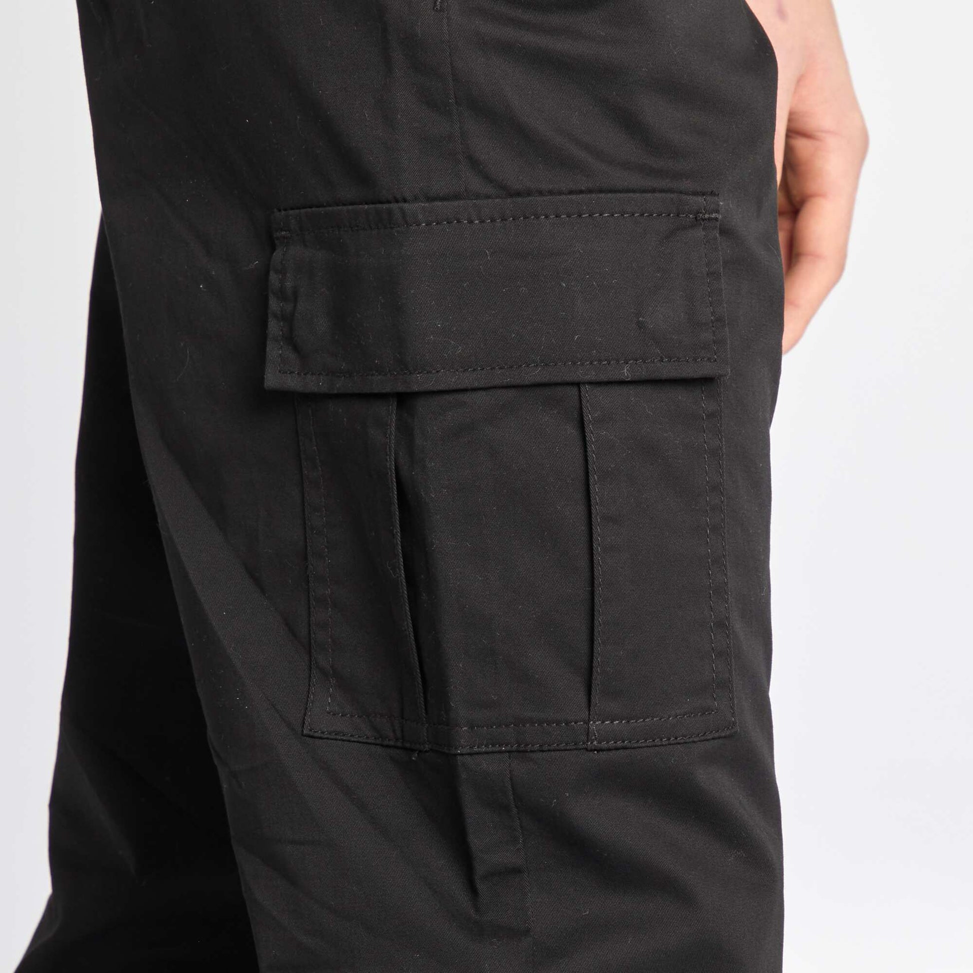 Pantalon multipoche - L36 NOIR