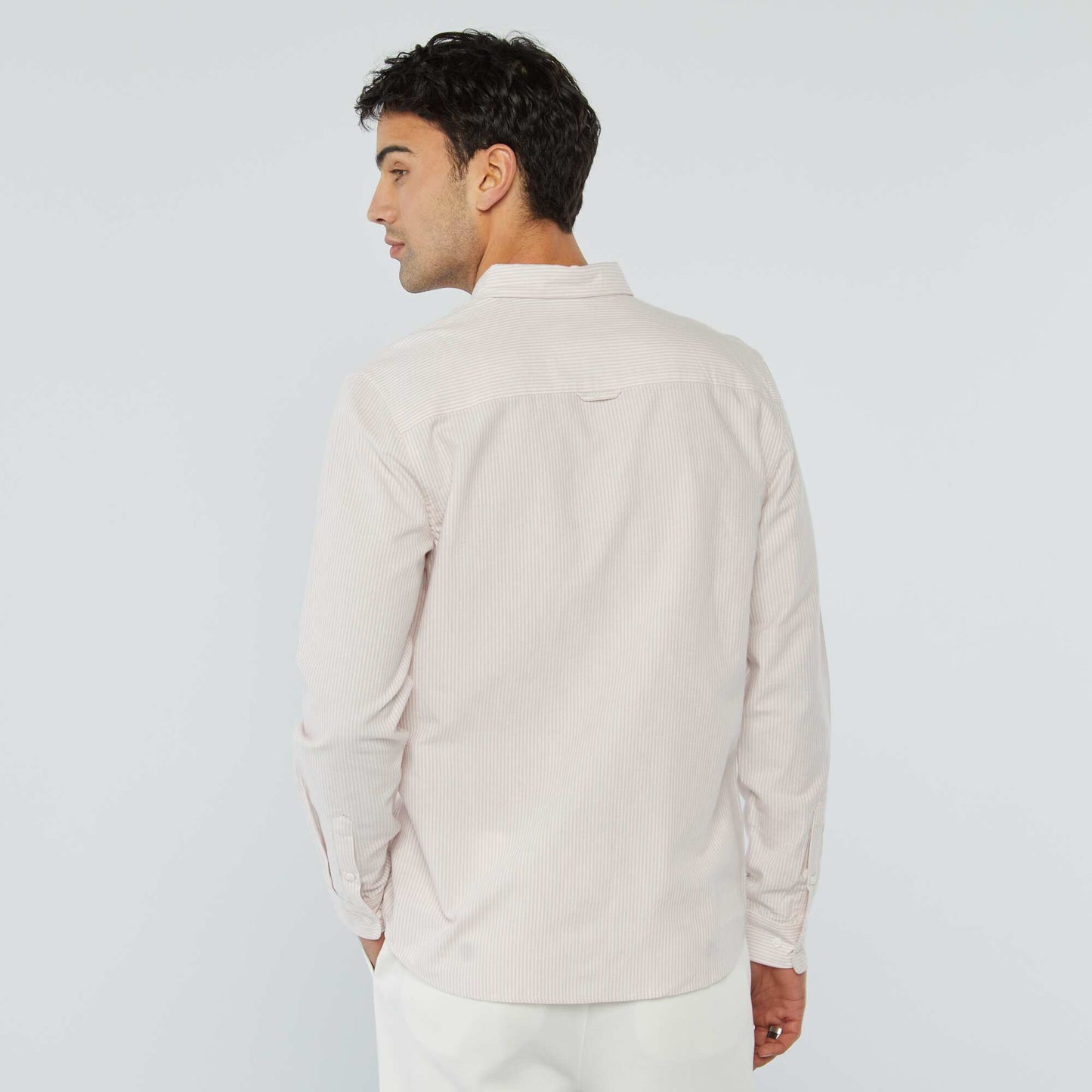 Chemise Oxford à motif ROSE
