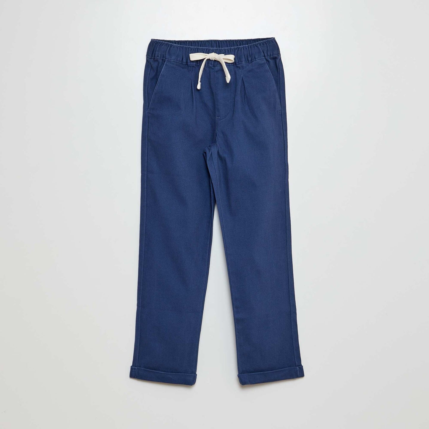 Pantalon esprit 'jogger' Marine