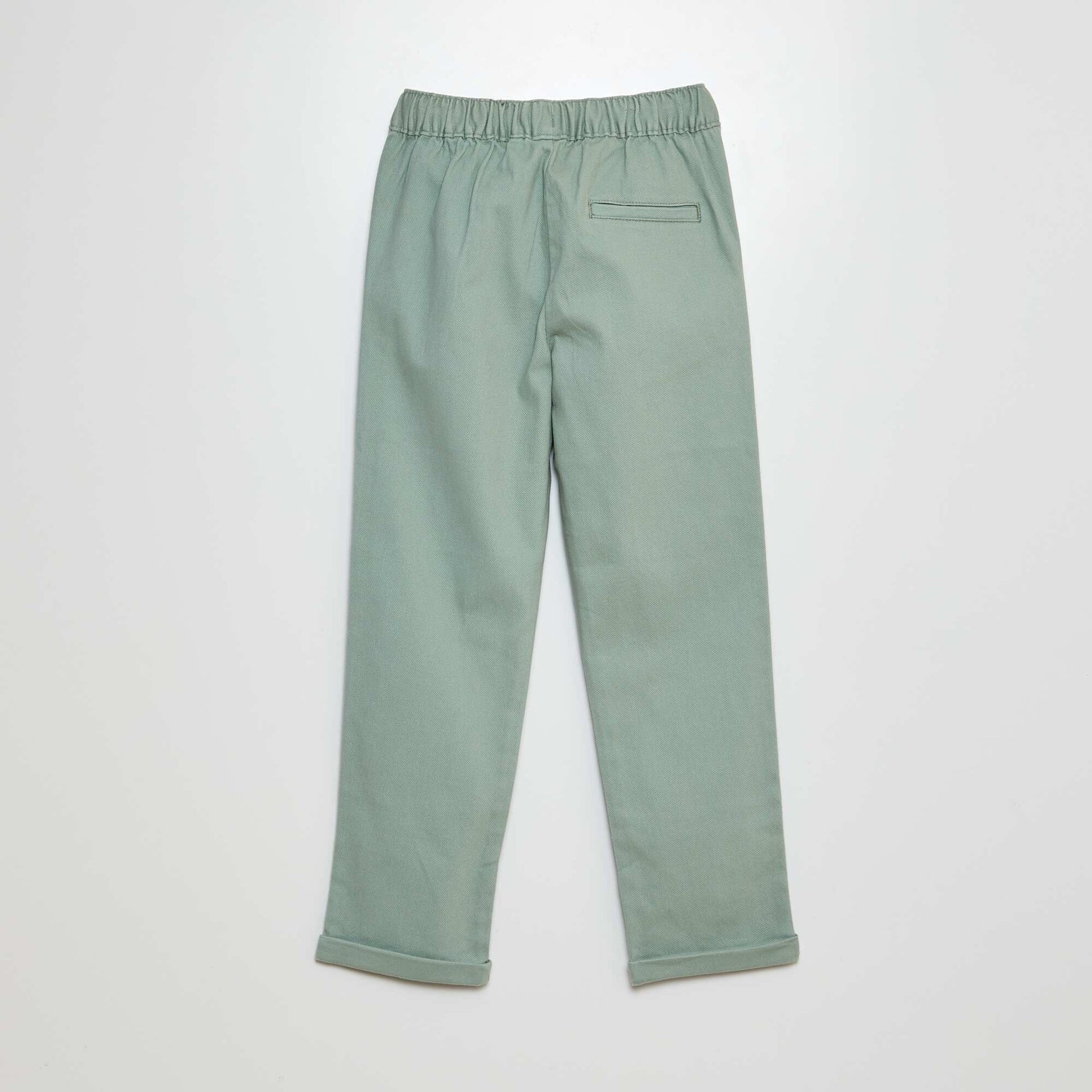 Pantalon esprit 'jogger' Vert