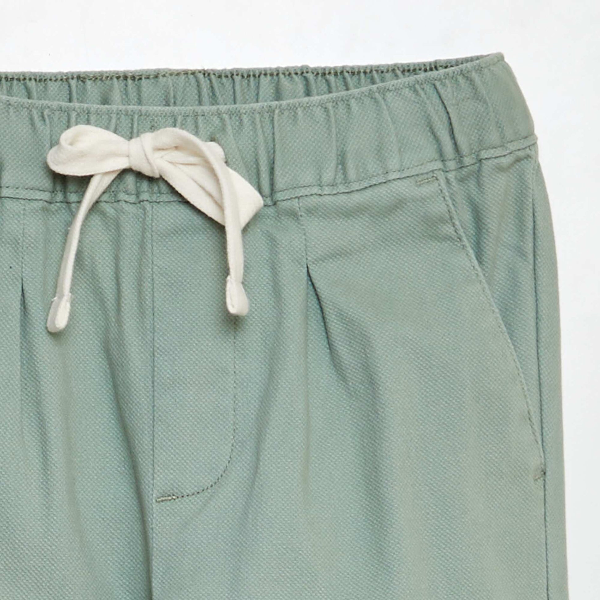 Pantalon esprit 'jogger' Vert